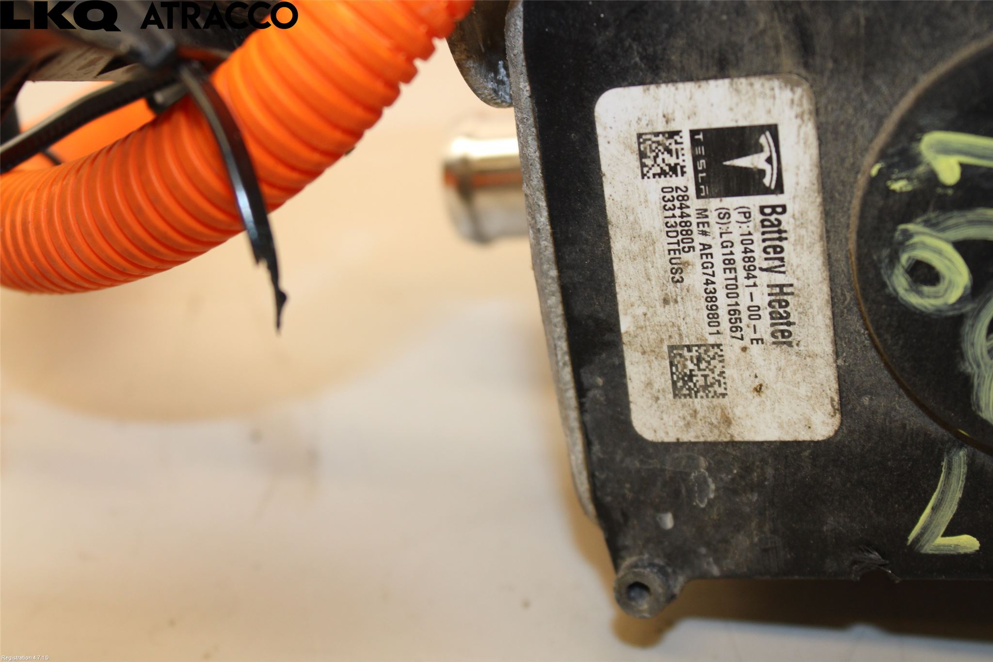 Tesla MODEL X 16- Motorvarmer Elektrisk