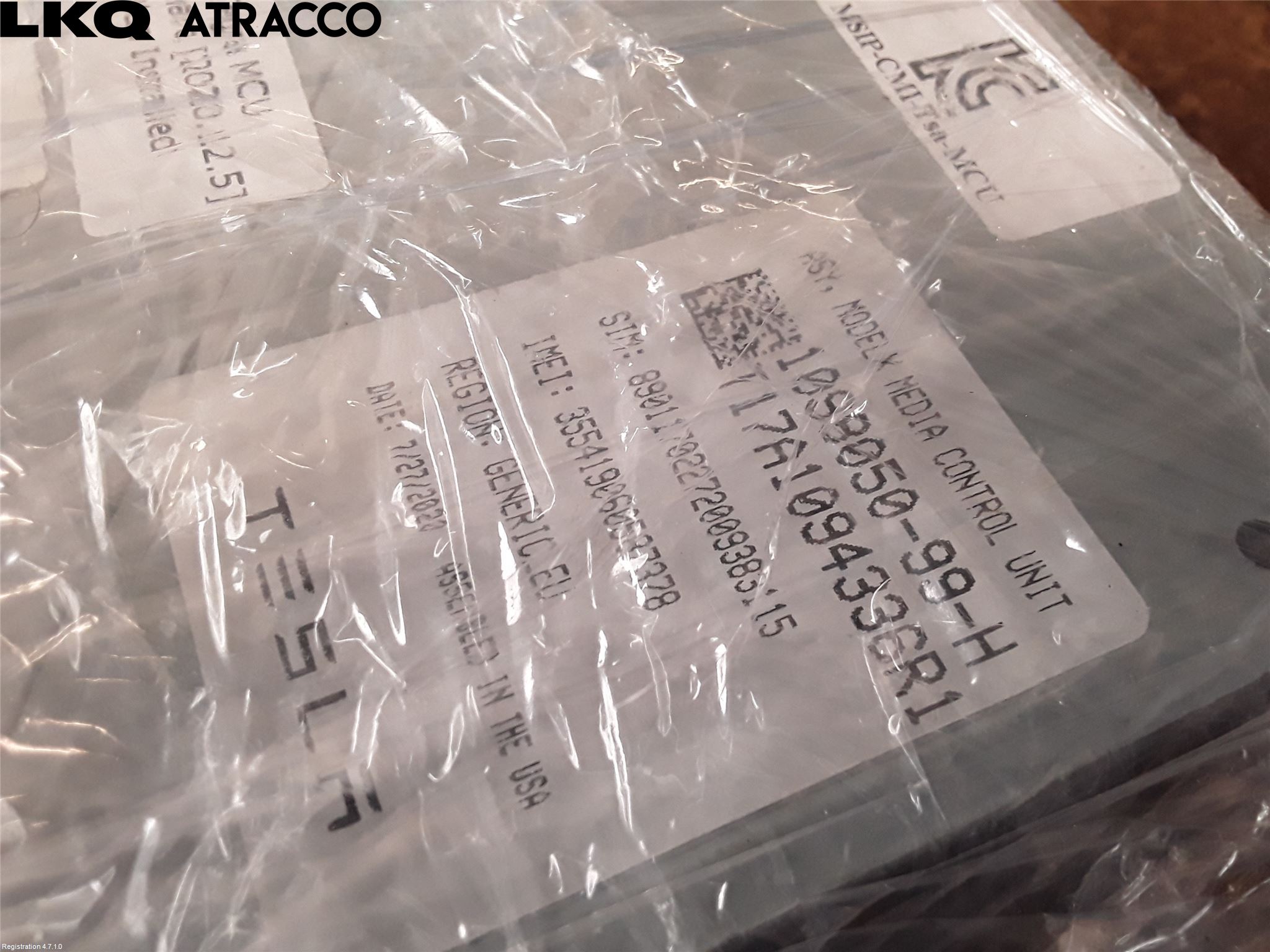 Tesla MODEL S 13- Multifunktionsdisplay