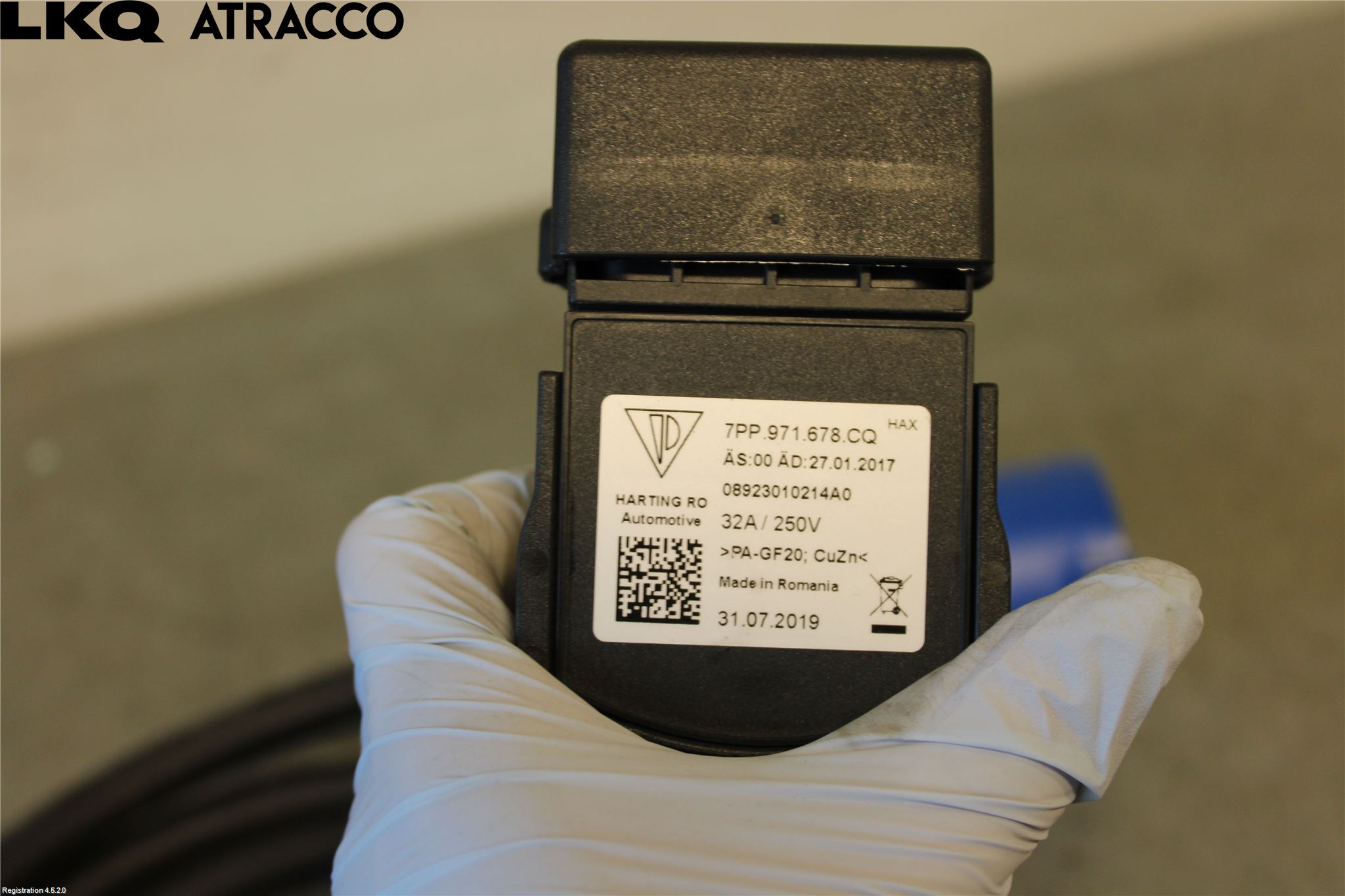 Audi Q5/SQ5 17- Laddkabel Elbil