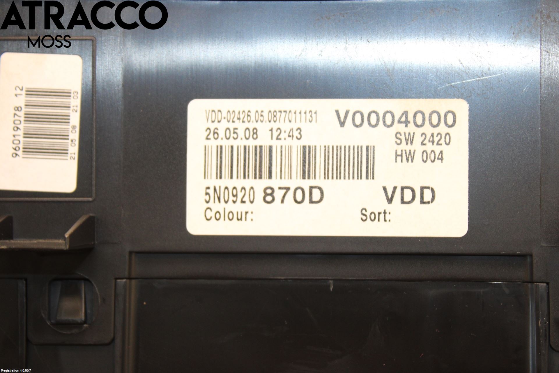 Volkswagen VW TIGUAN 07-16 Instr Kombinert