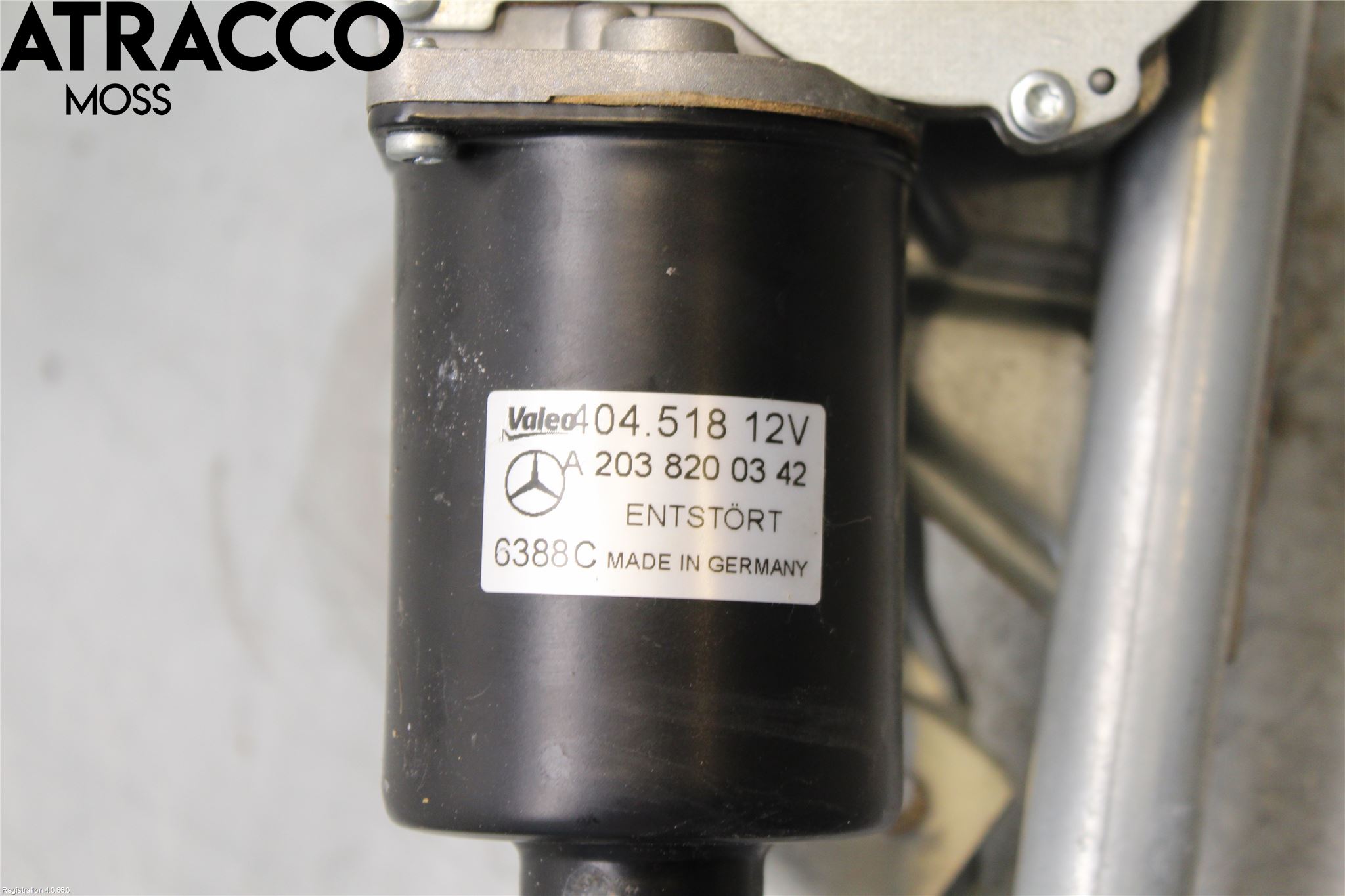 Mercedes-Benz MB CLK (C209) 02-09 Viskermotor Frontrute