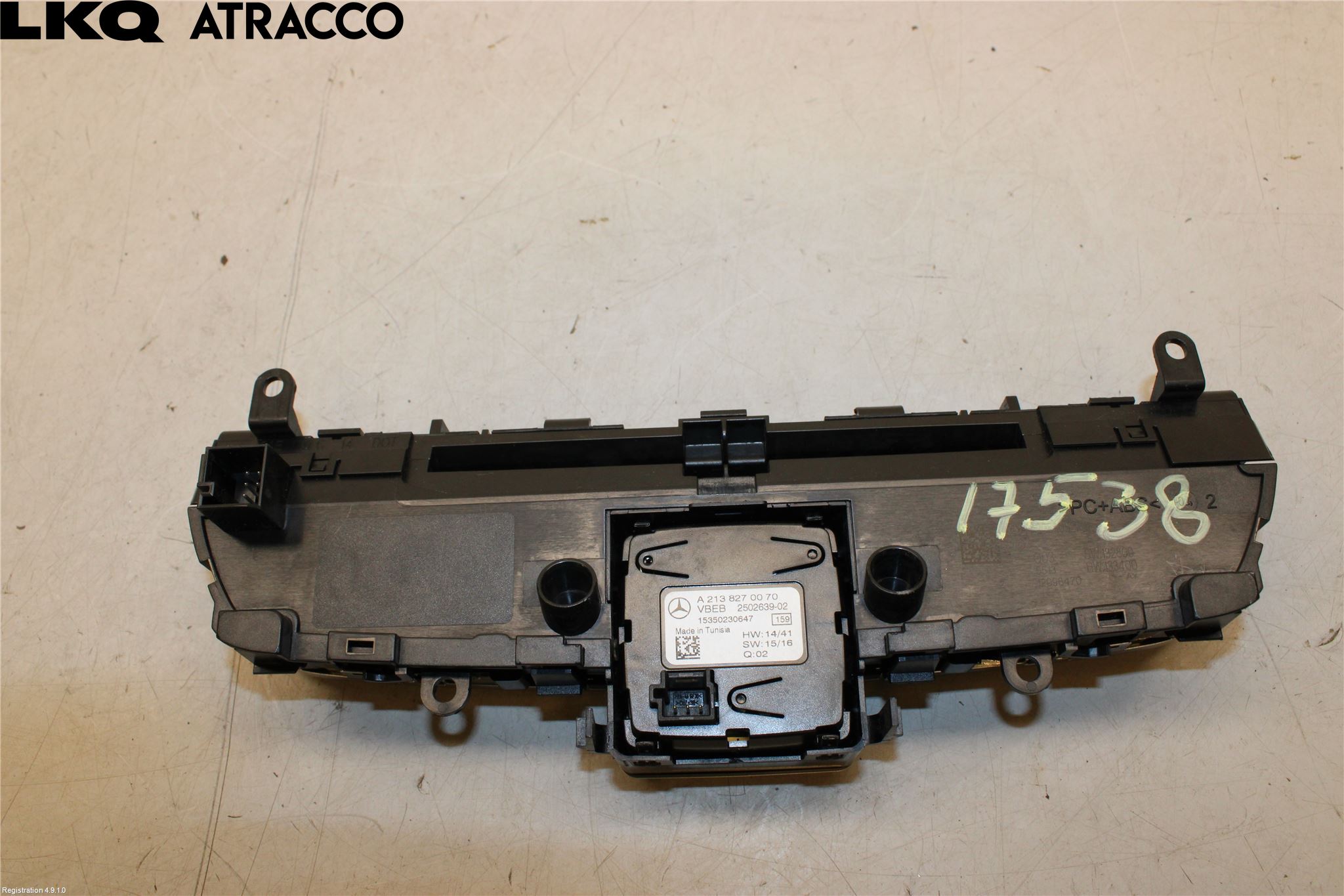 Mercedes-Benz MB C-KLASS (W205) 14-21 Instr Klokke