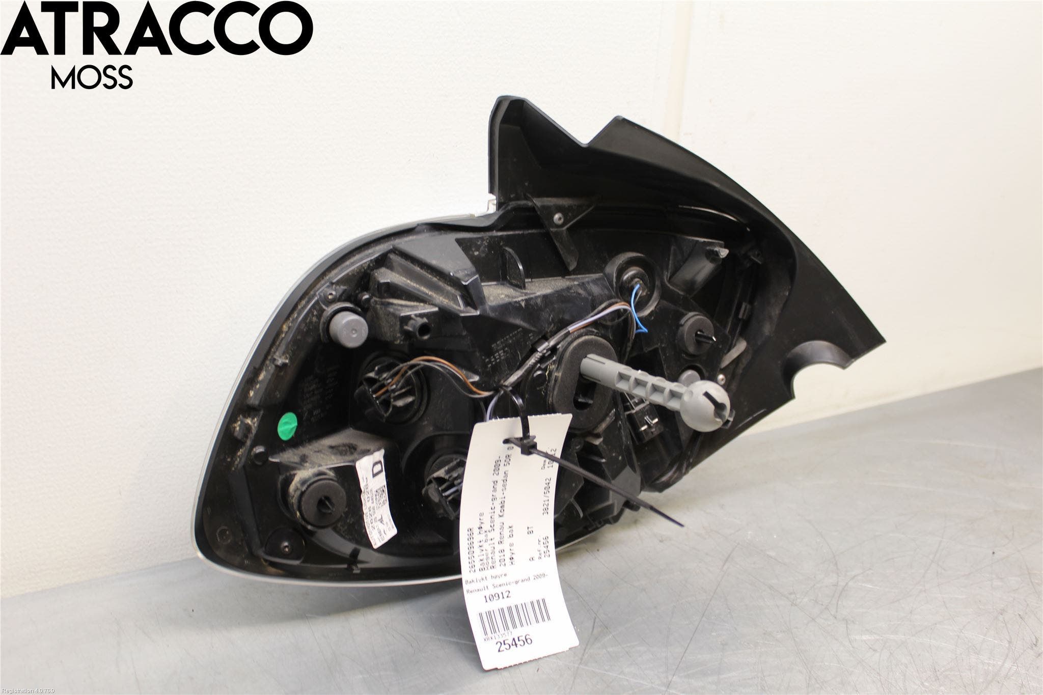 Renault ZOE/E-TECH 13- Baklykt Høyre