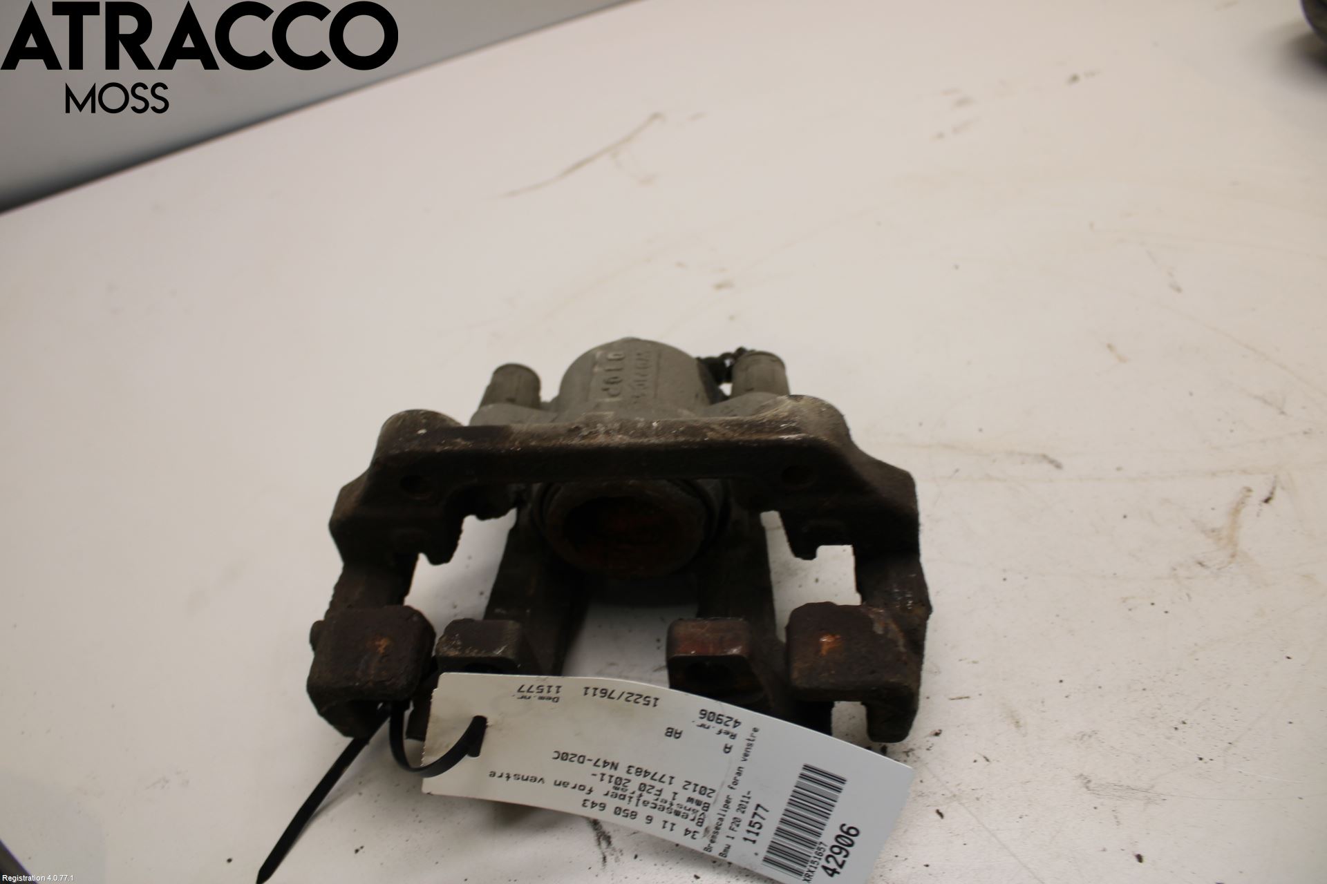 BMW 1 F20/F21 11-19 Bremsecaliper Foran Venstre