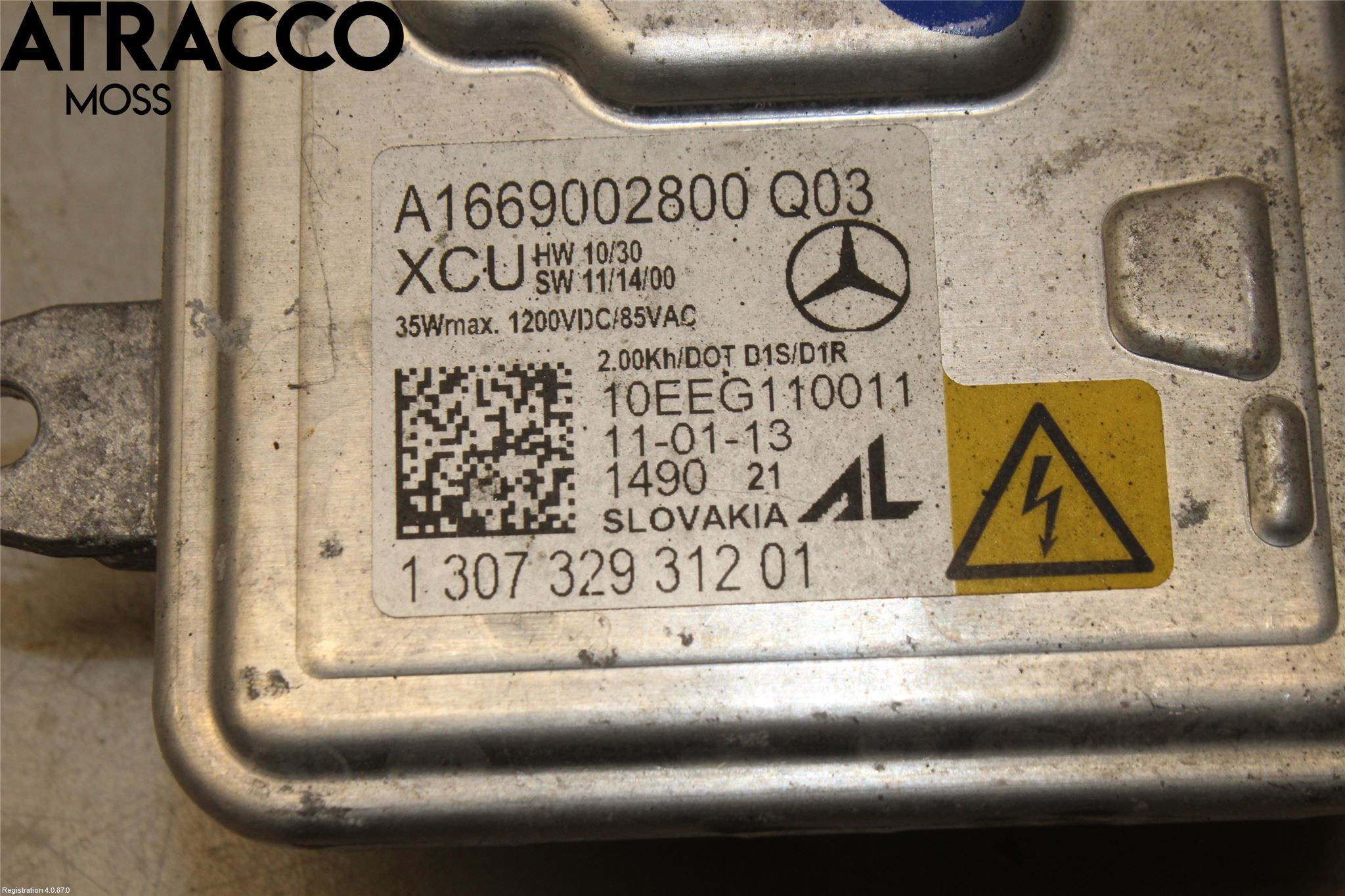 Mercedes-Benz MB A-KLASS (W176) 13-18 Styreenhet Xenon