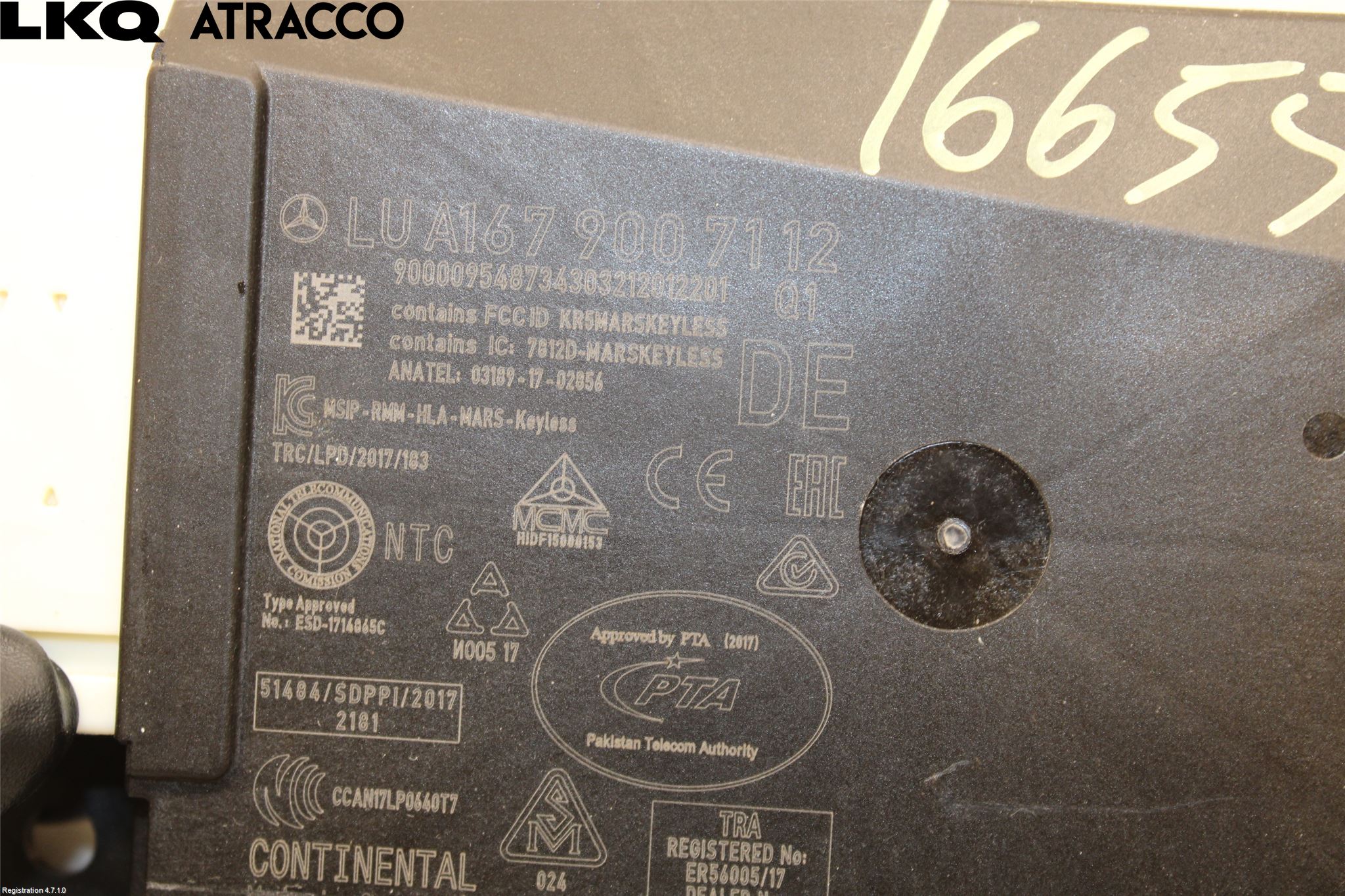 Mercedes-Benz MB A-KLASS (W177) 18- Styreenhet Tenning