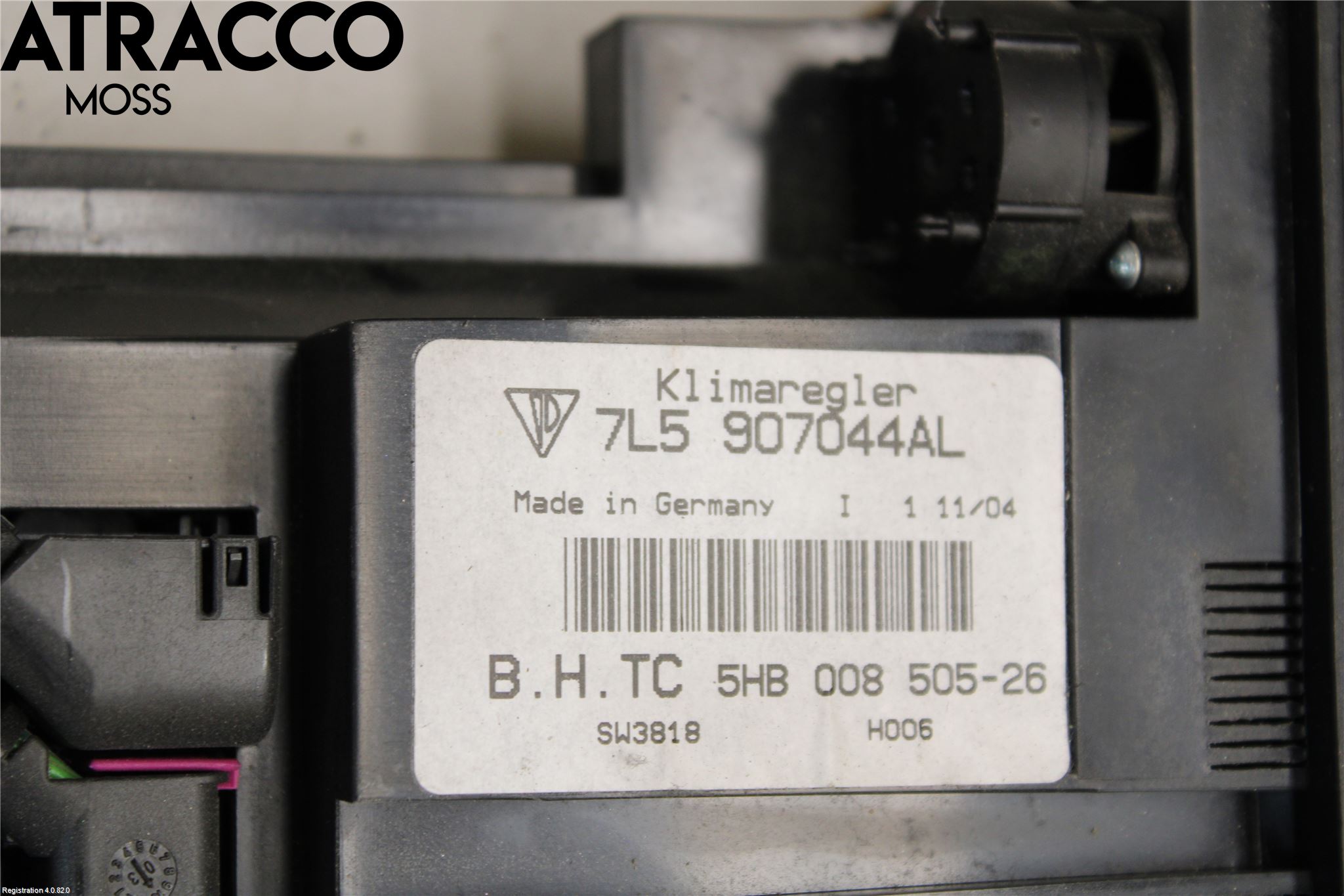 Porsche CAYENNE 03- Varme Ac Betjening-Display