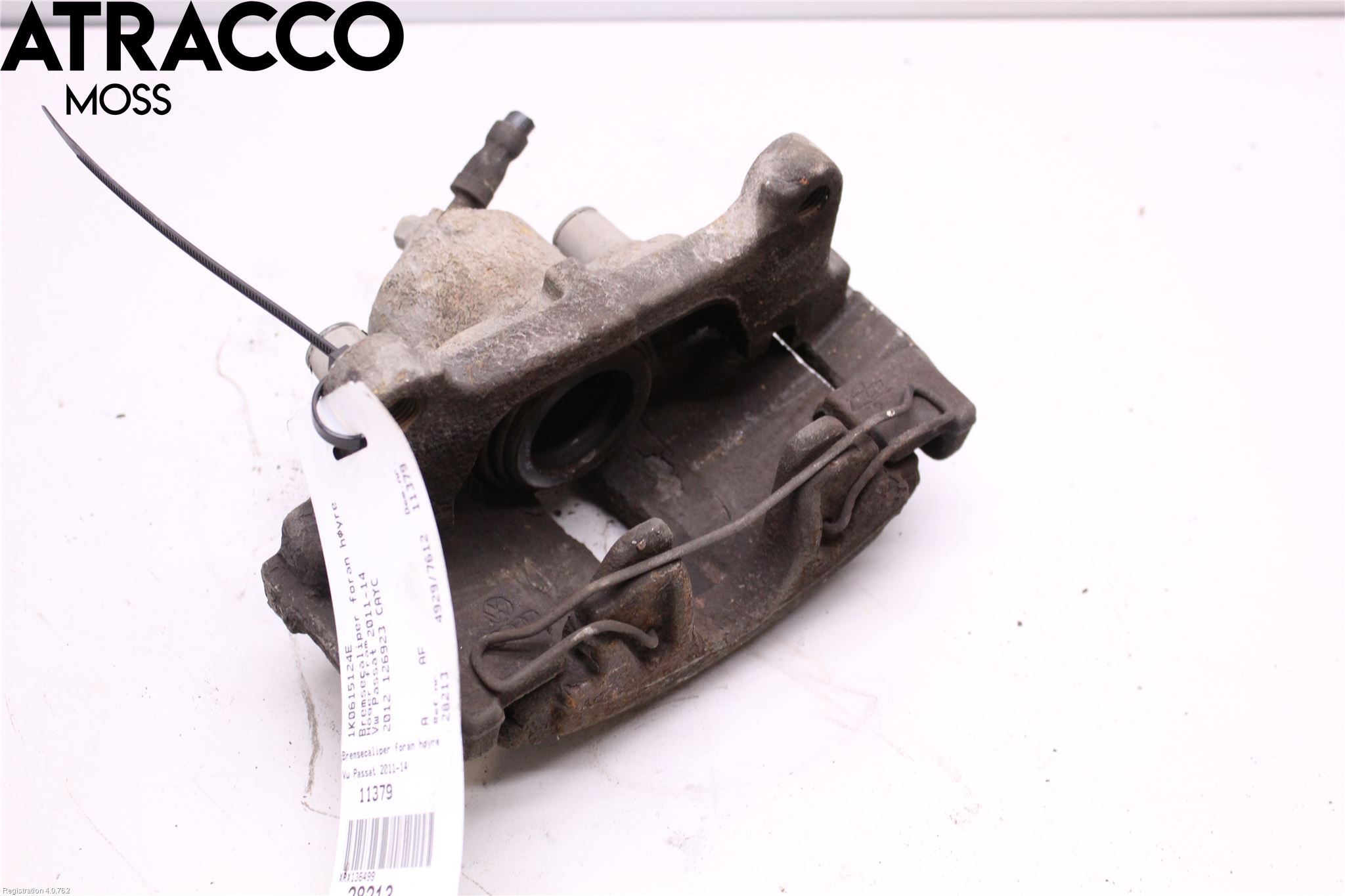 Volkswagen VW PASSAT 11-14 Bremsecaliper Foran Høyre