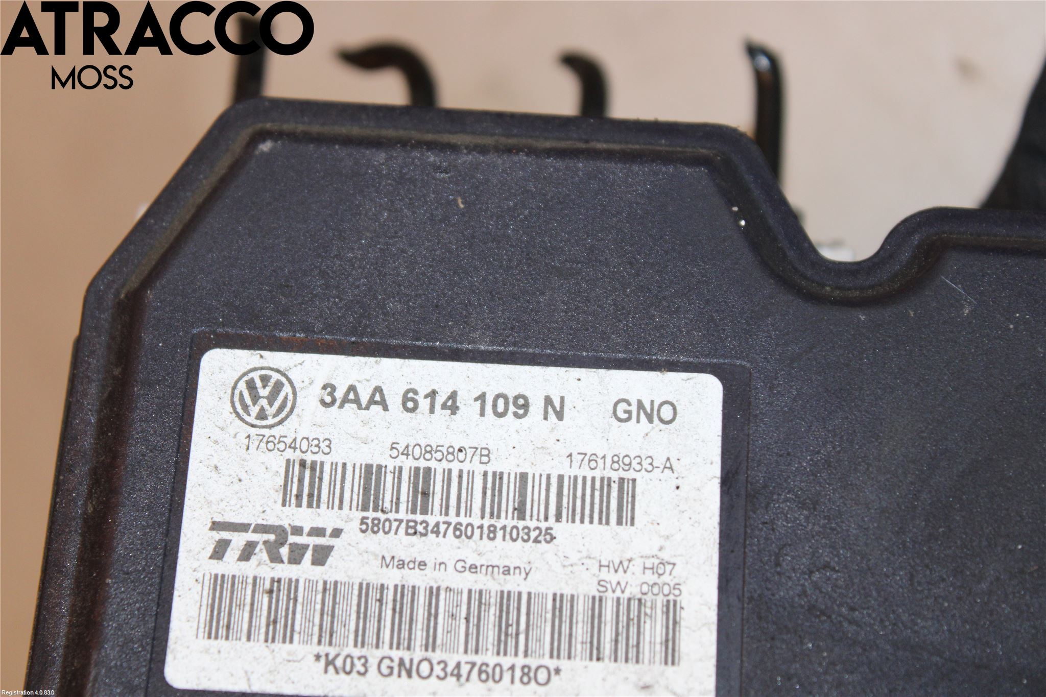 Volkswagen VW PASSAT 11-14 Abs Hydraulikkaggregat