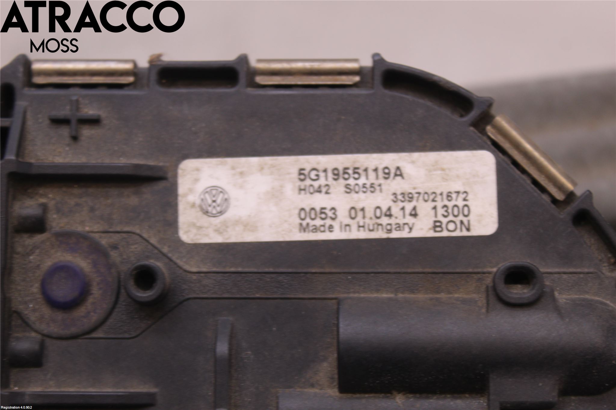 Volkswagen VW GOLF / E-GOLF VII 13-20 Viskermotor Frontrute