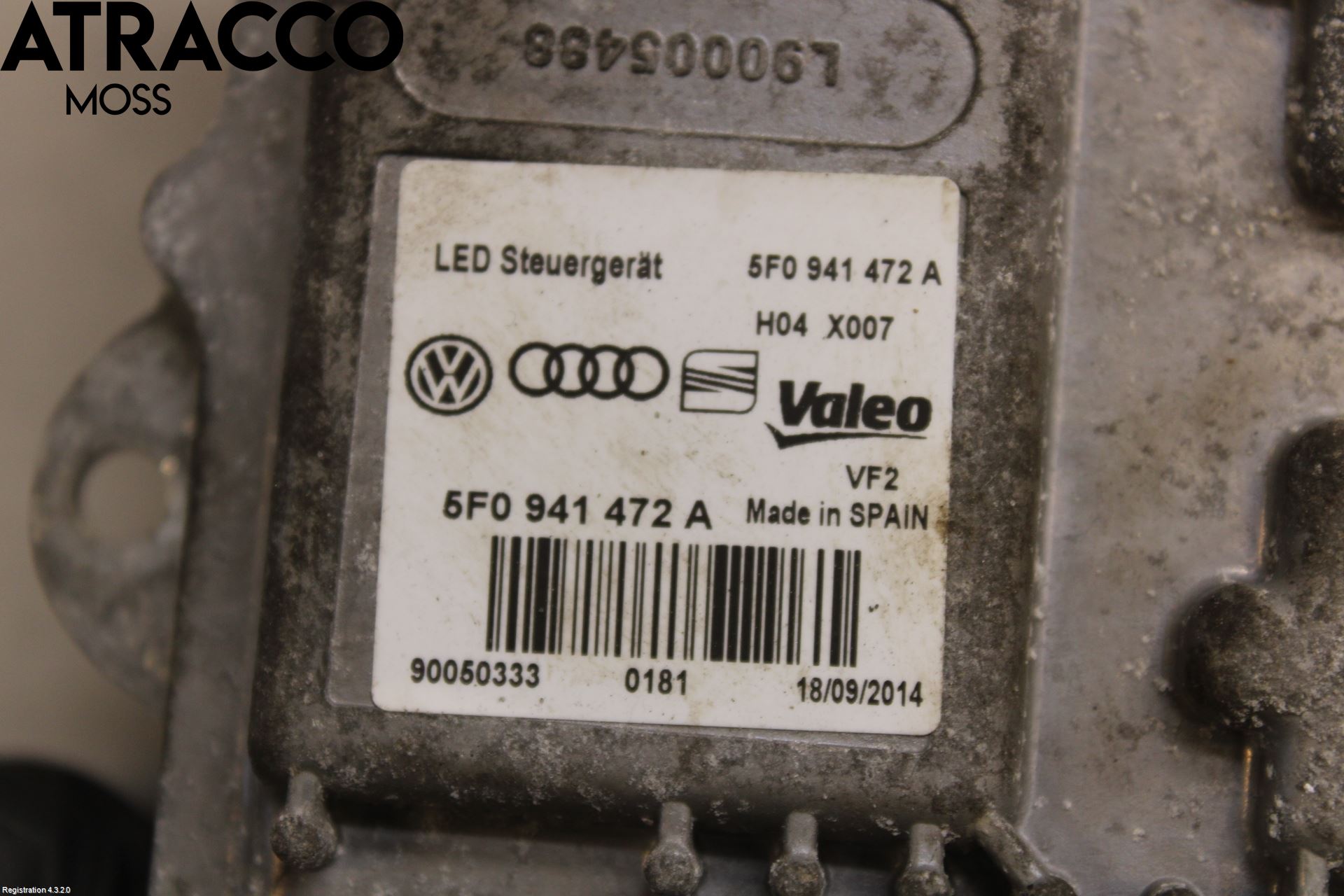 Volkswagen VW GOLF / E-GOLF VII 13-20 Styreenhet Xenon