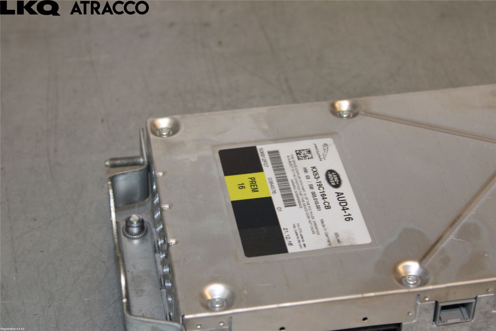 Jaguar I-PACE 18- Stereo Forsterker