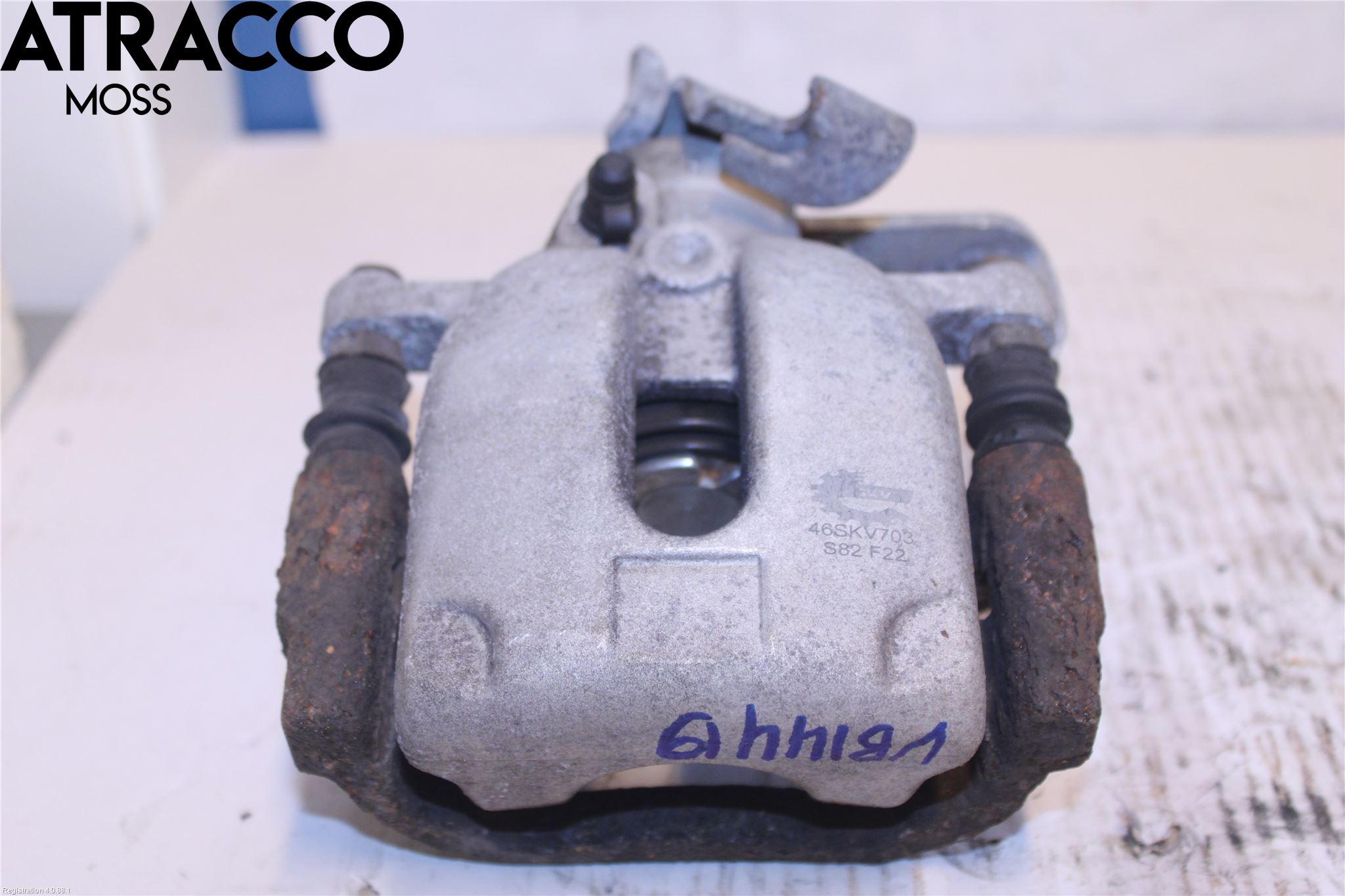 Peugeot 3008 09-16 Bremsecaliper Bak Venstre