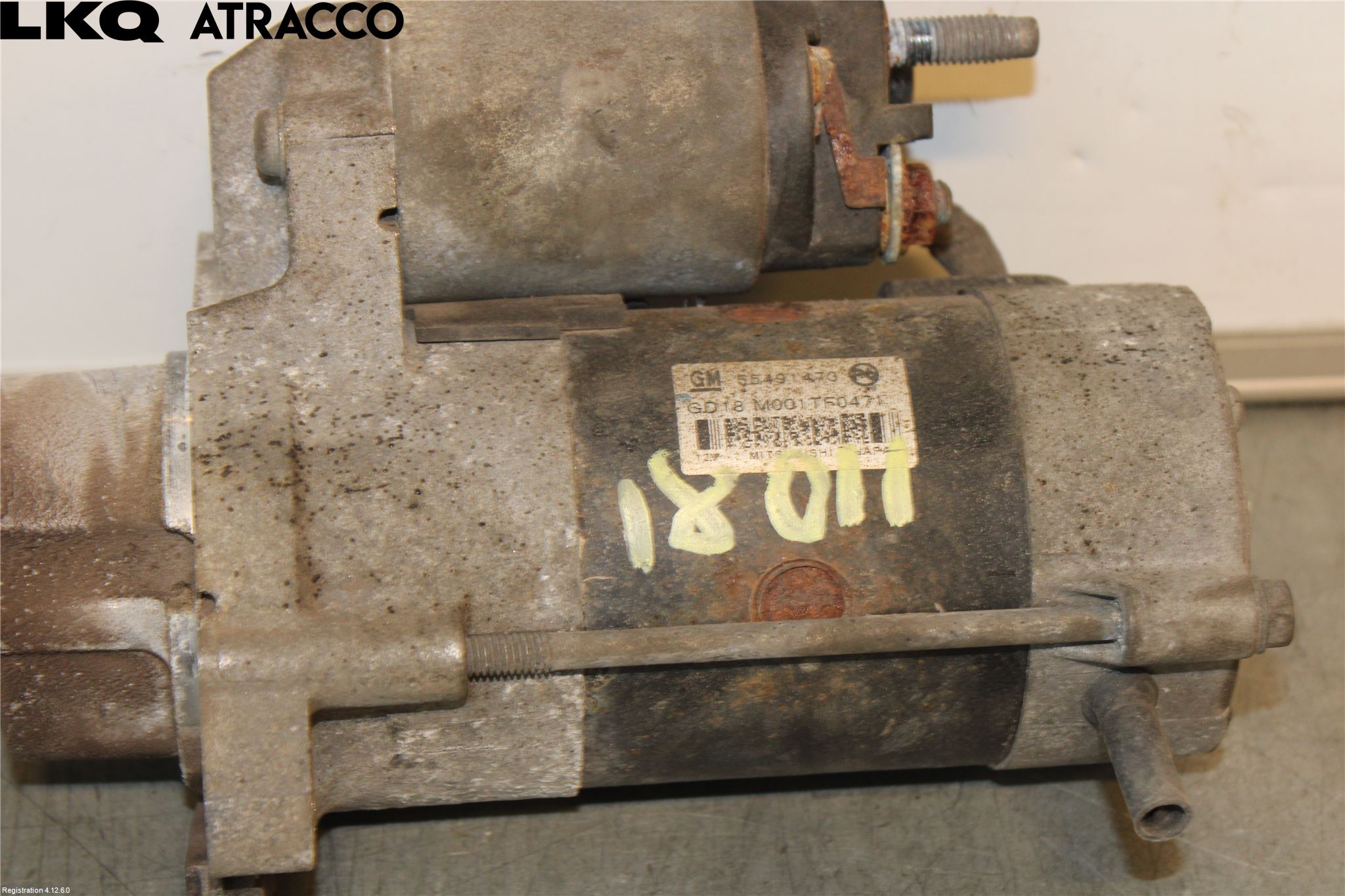 Opel ASTRA K 16-22 Startmotor