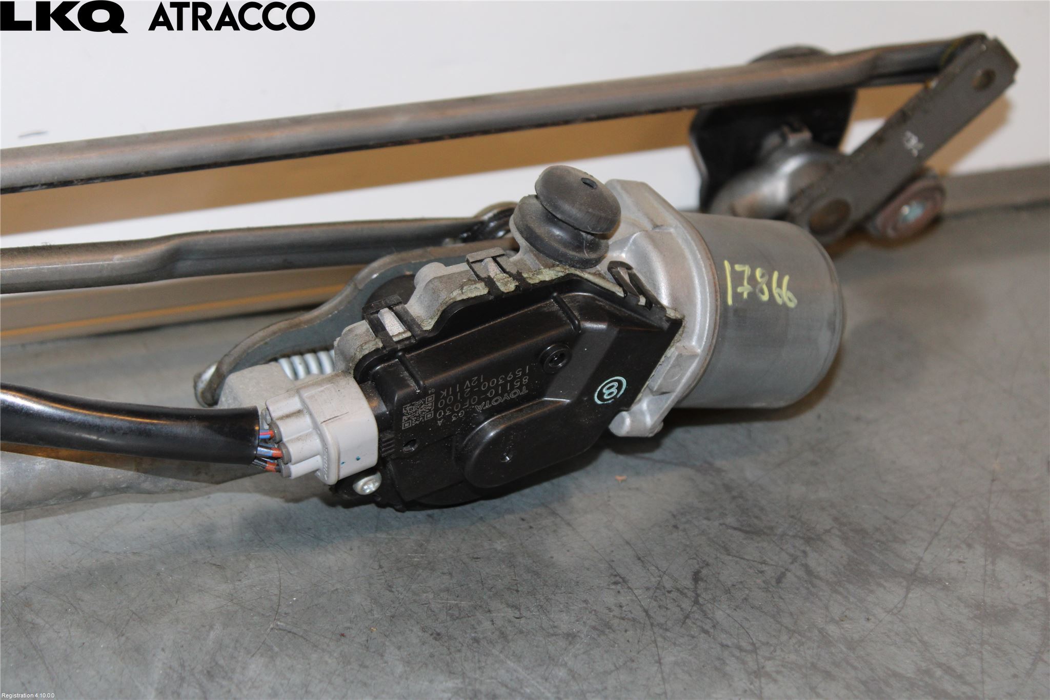 Toyota VERSO 09-18 Viskermotor Frontrute