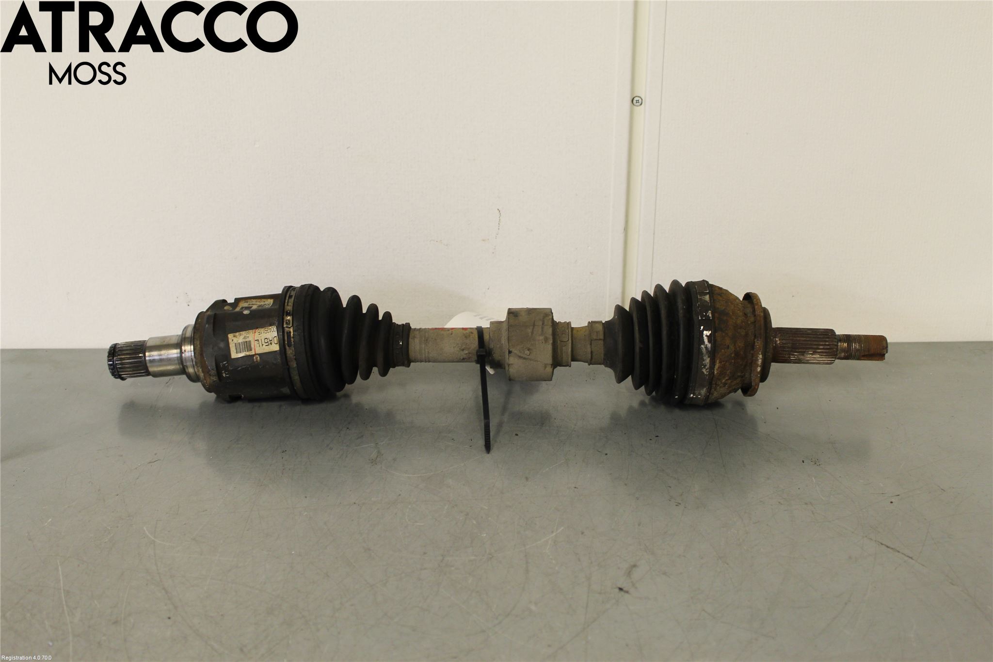 Toyota RAV 4 06-12 Drivaksel Foran Kompl Venstre