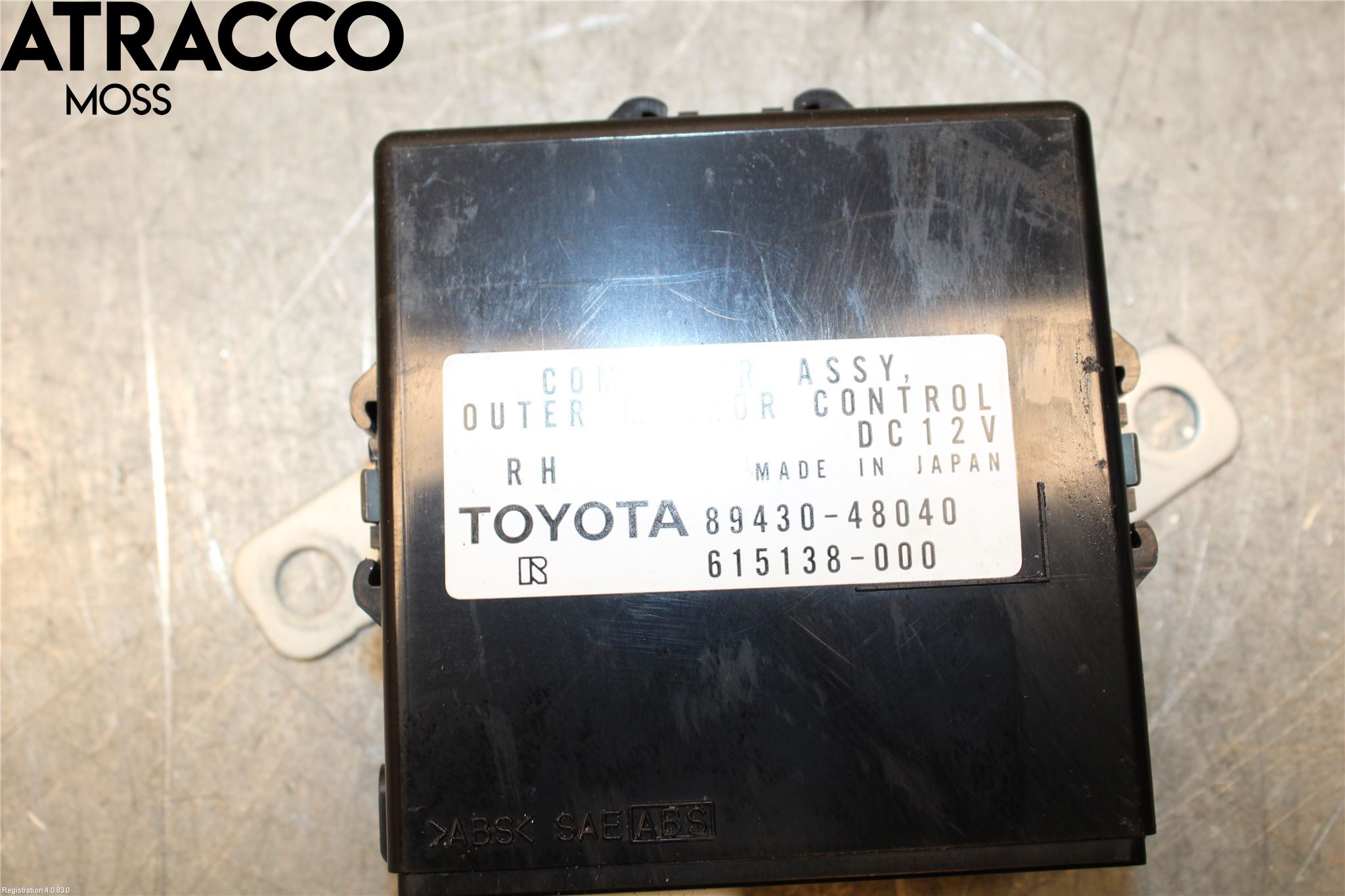 Lexus RX XU30 03-09 Styreenhet Øvrig