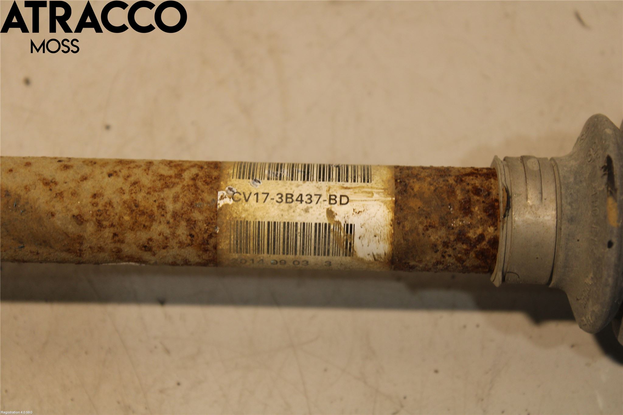 Ford B-MAX 12-17 Drivaksel Foran Kompl Venstre