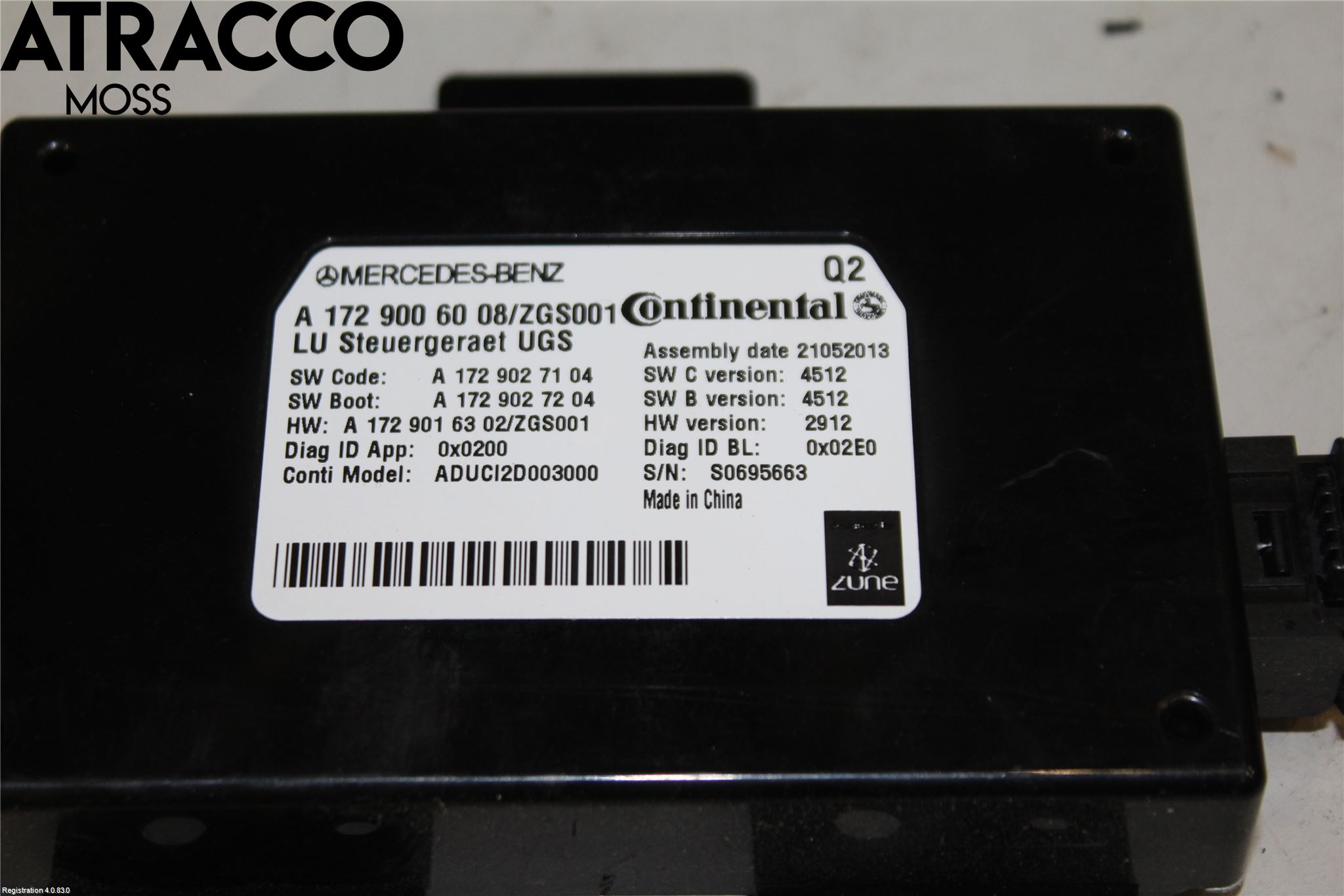 Mercedes-Benz MB E-KLASS (W212) 09-16 Styreenhet Øvrig