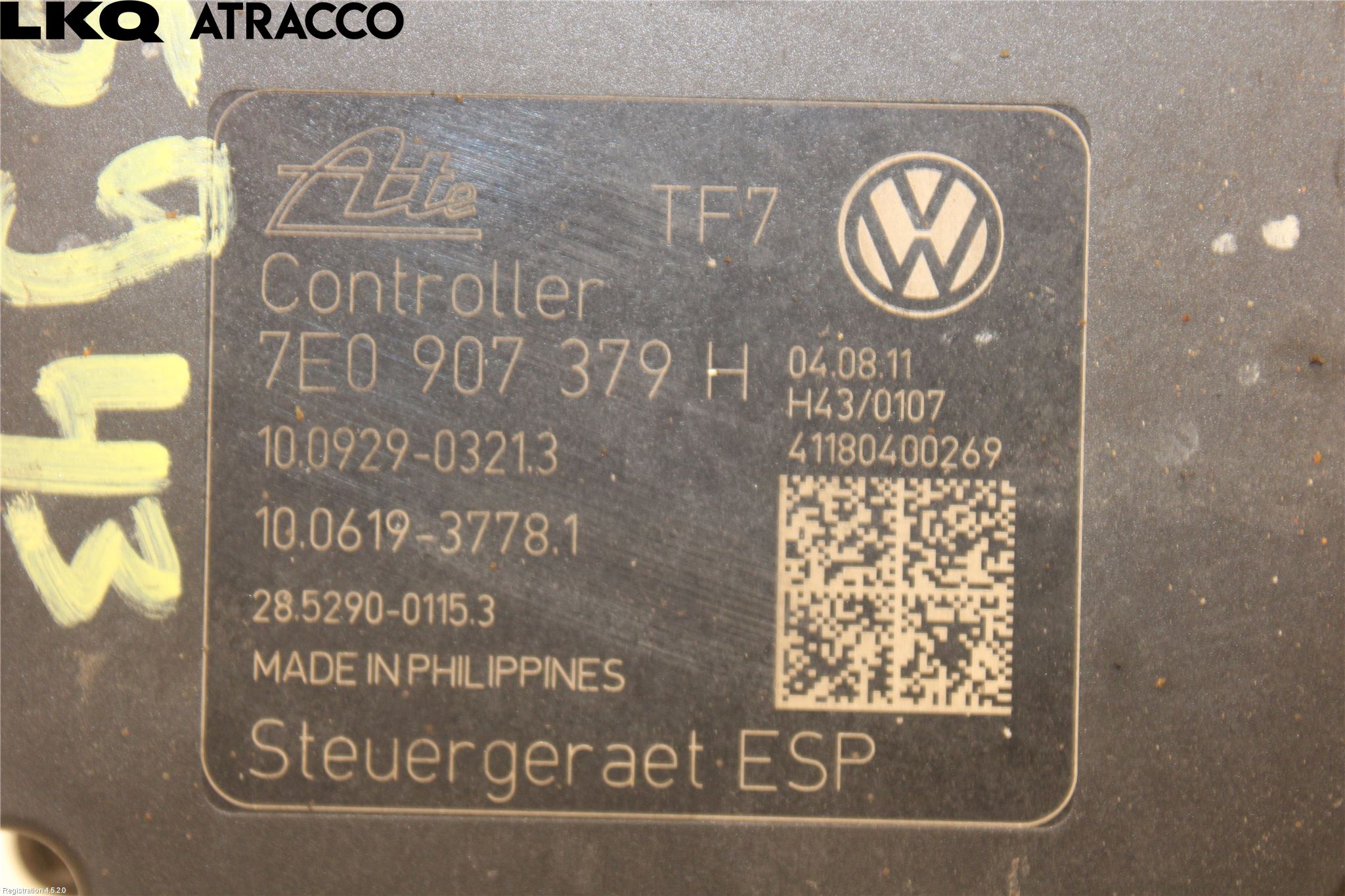 Volkswagen VW TRANSP/CARAVELLE (T5) 04-15 Abs Hydraulikkaggregat