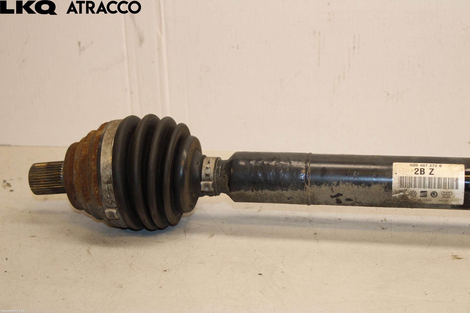 Volkswagen VW GOLF / E-GOLF VII 13-20 Drivaksel Foran Kompl Høyre