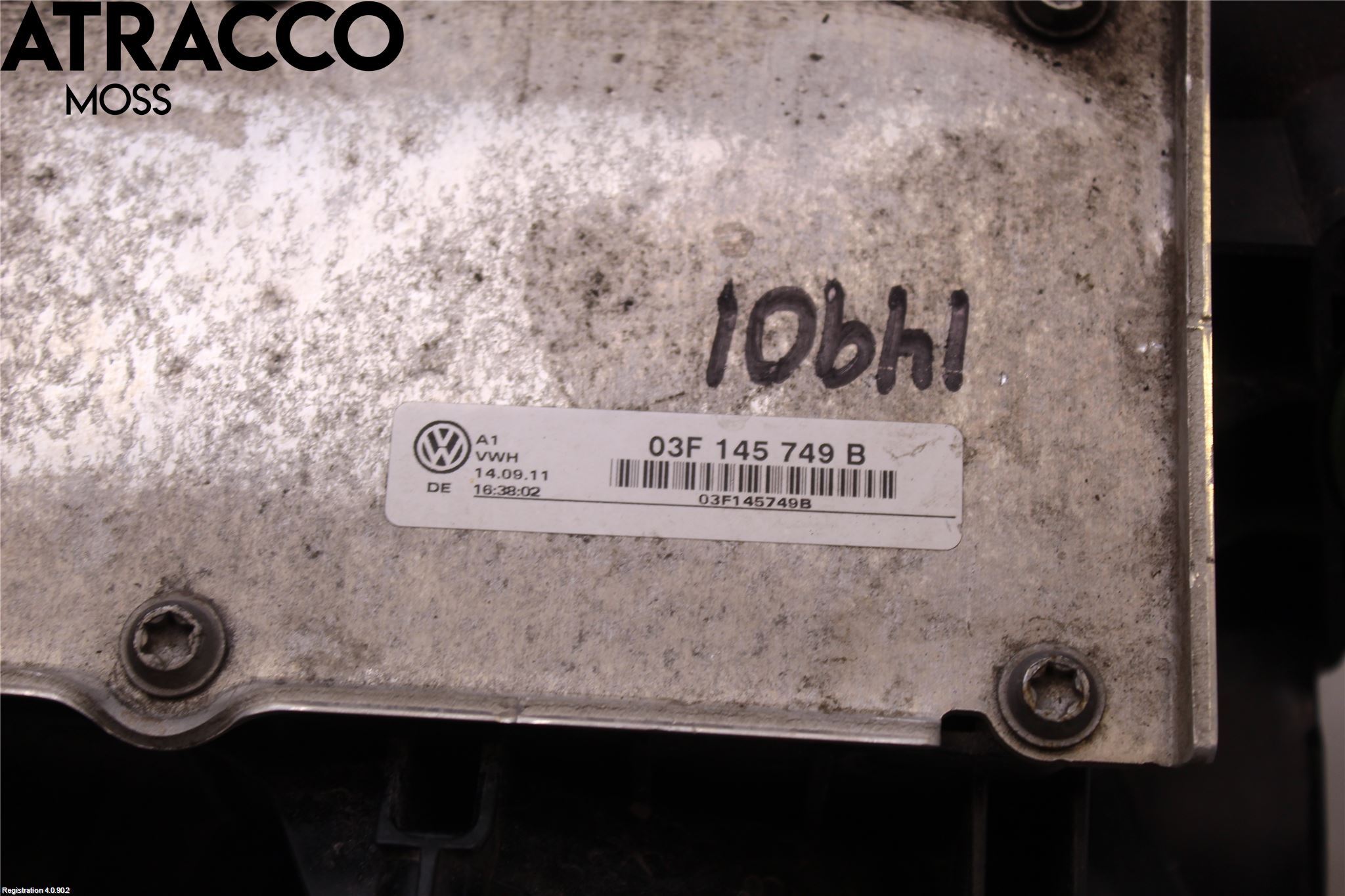 Volkswagen VW GOLF VI 09-13 Innsugningsmanifold