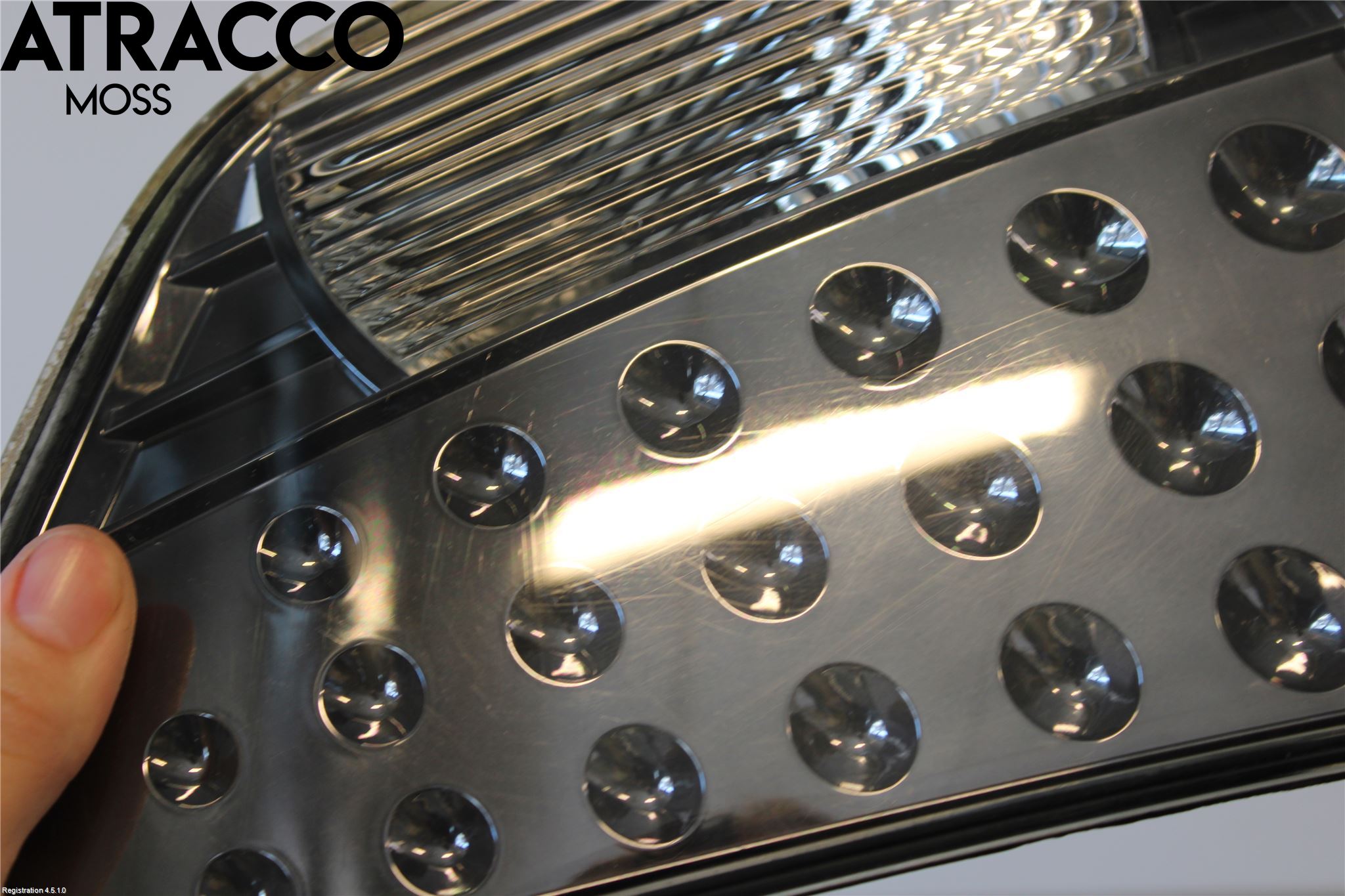 Mitsubishi OUTLANDER 07-12 Baklykt Venstre  På Luke(Indre