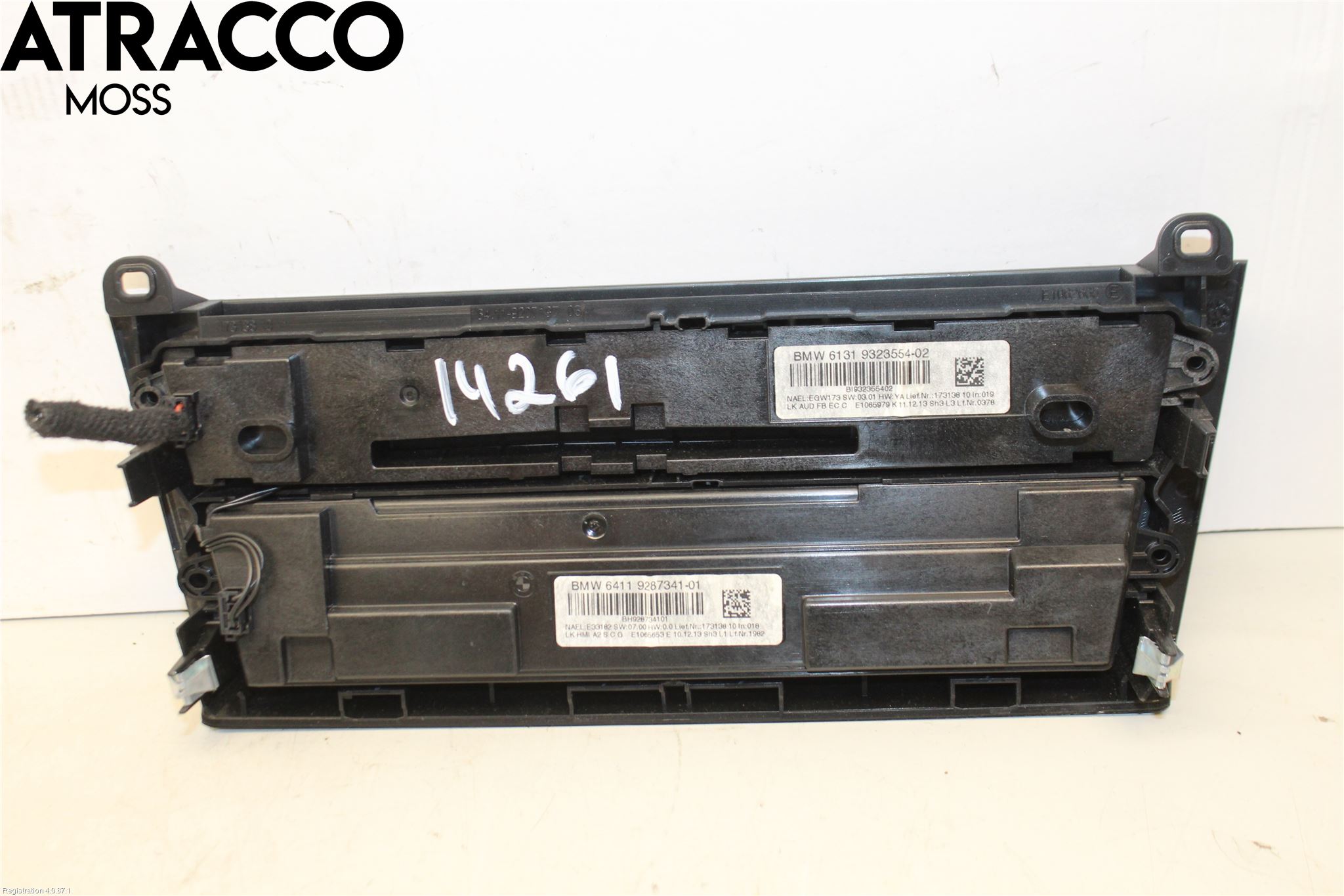 BMW 1 F20/F21 11-19 Varme Ac Betjening-Display