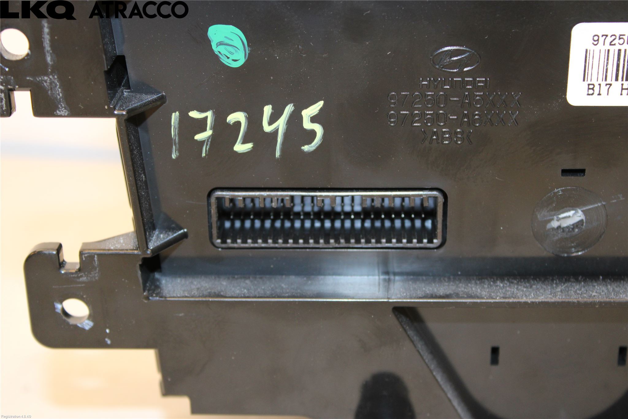 Hyundai i30 GD 13-17 Varme Ac Betjening-Display