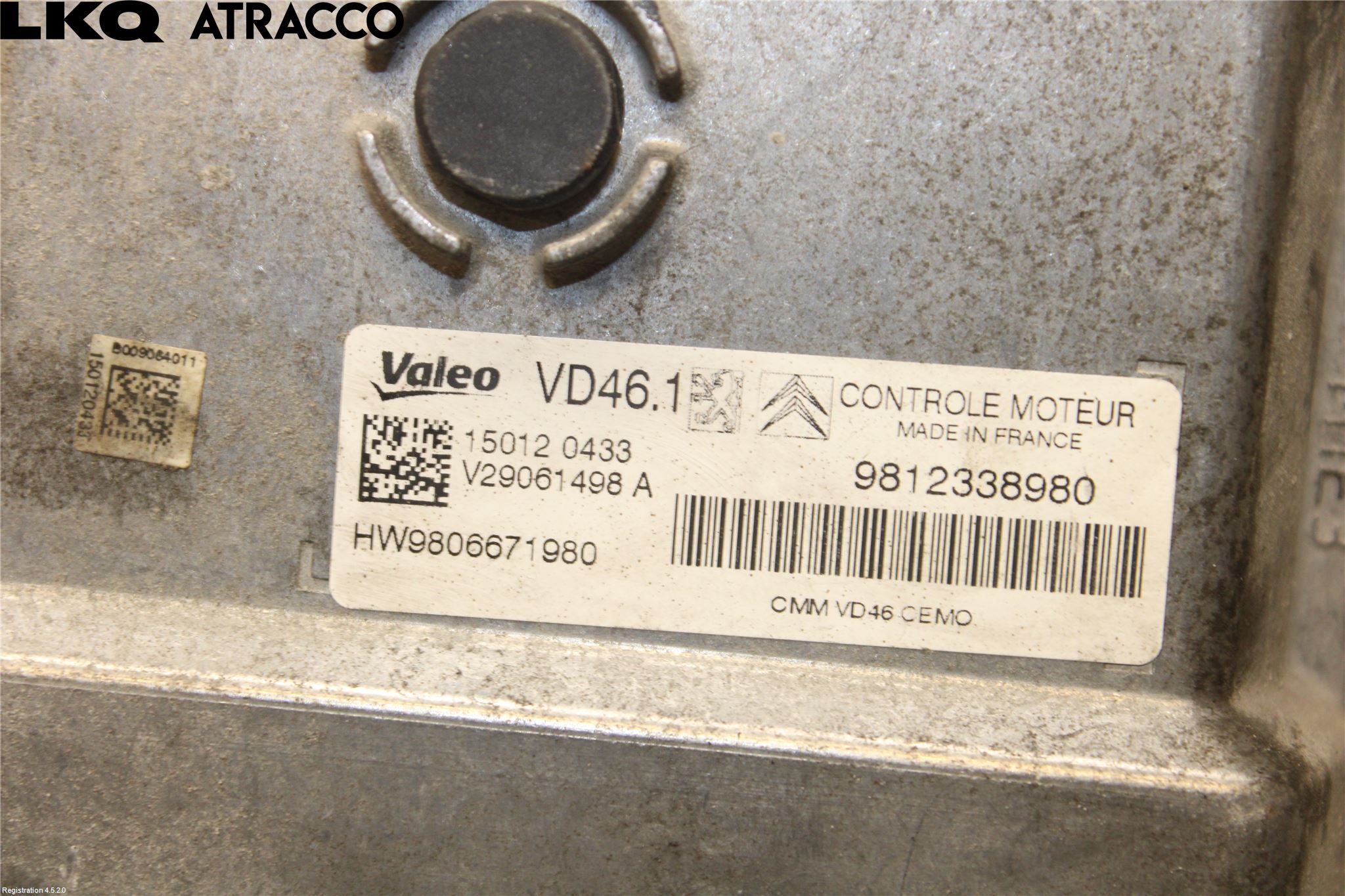 Peugeot 308 14-21 Styreenhet Innsprøytning