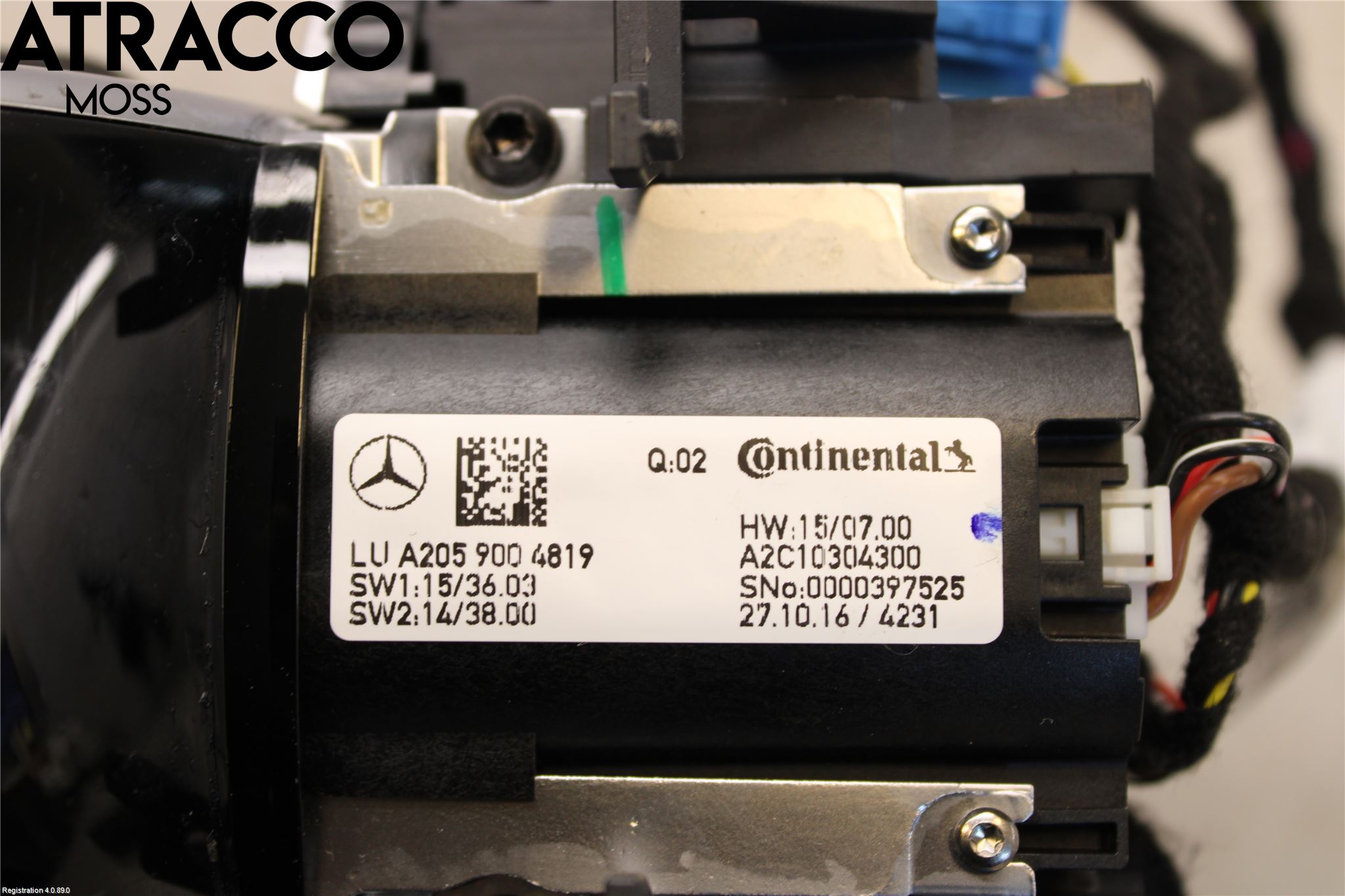 Mercedes-Benz MB C-KLASS (W205) 14-21 Bryter Multifunksjon