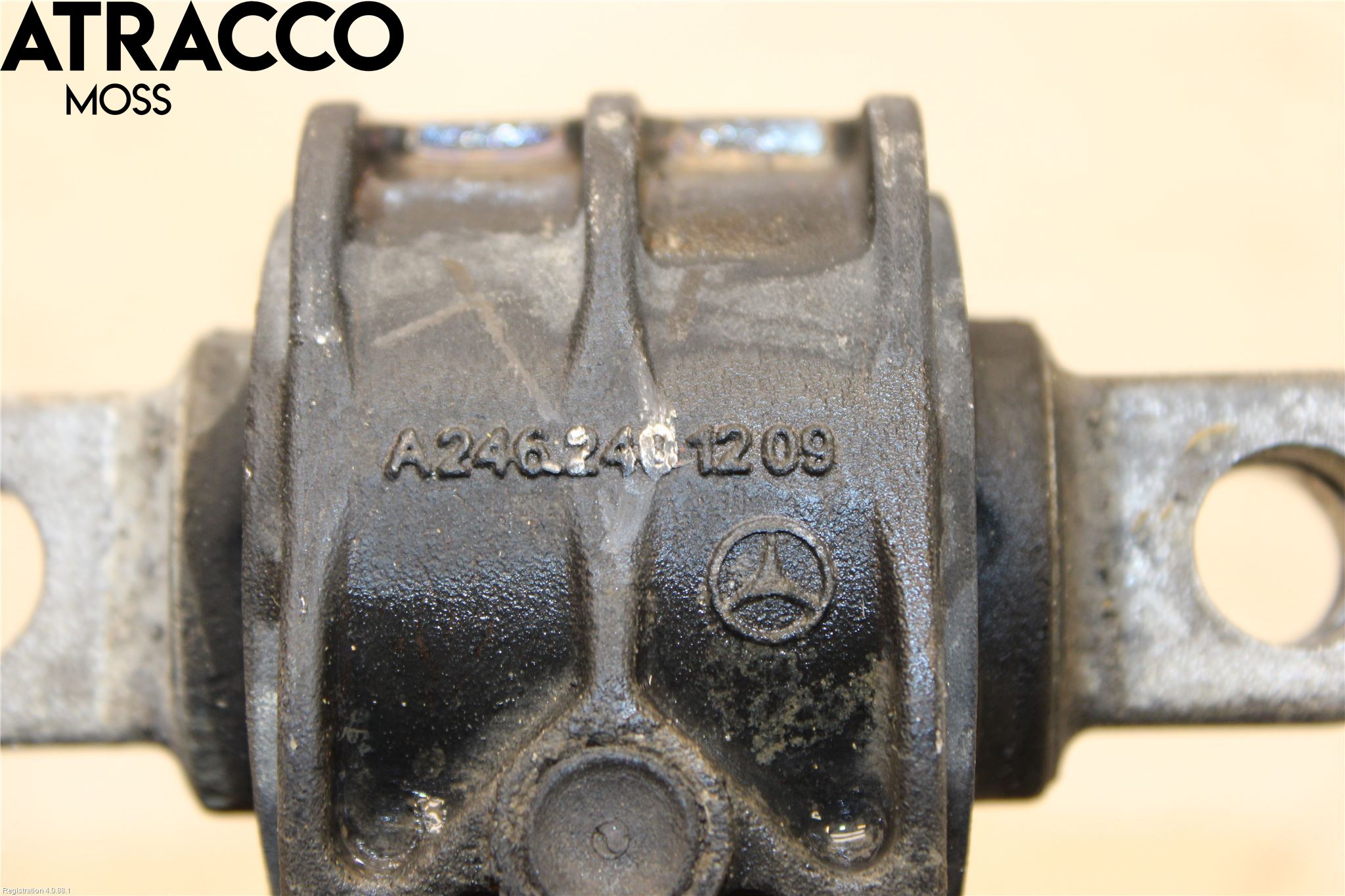 Mercedes-Benz MB B-KLASS (W246/W242) 12-19 Motor Feste Stål-Alu