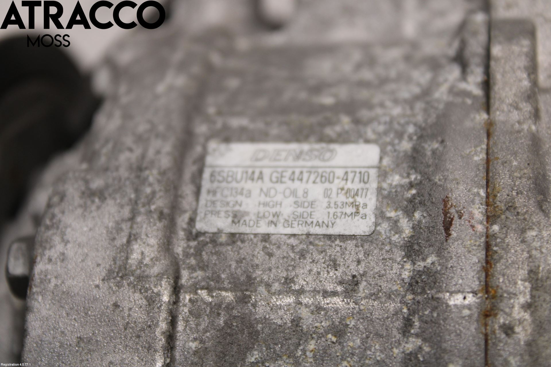 BMW 1 F20/F21 11-19 Varme Ac Kompressor