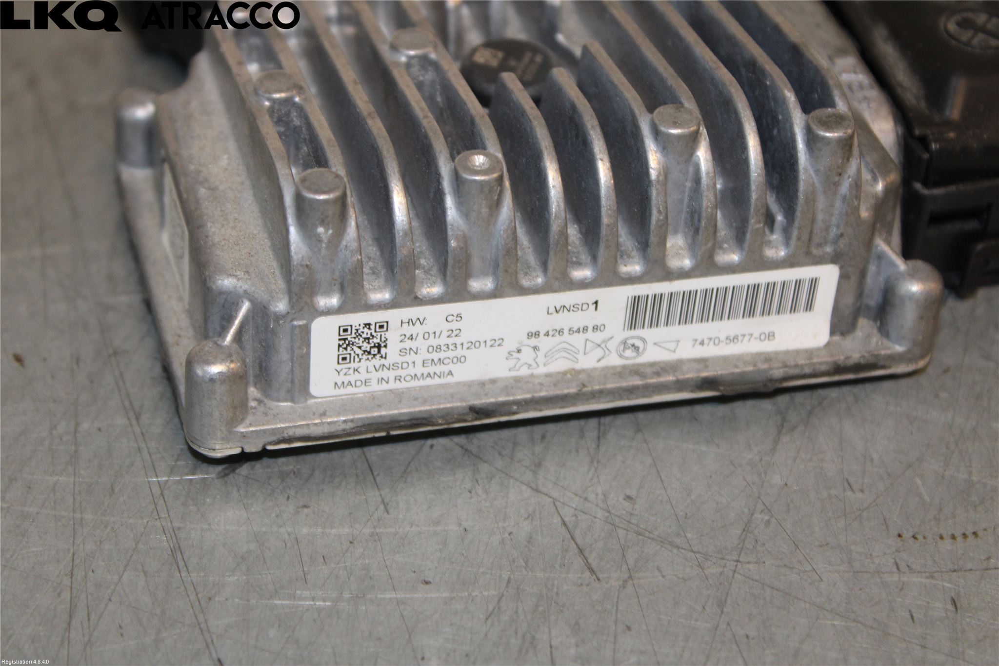 Opel VIVARO 20- Styreenhet Øvrig