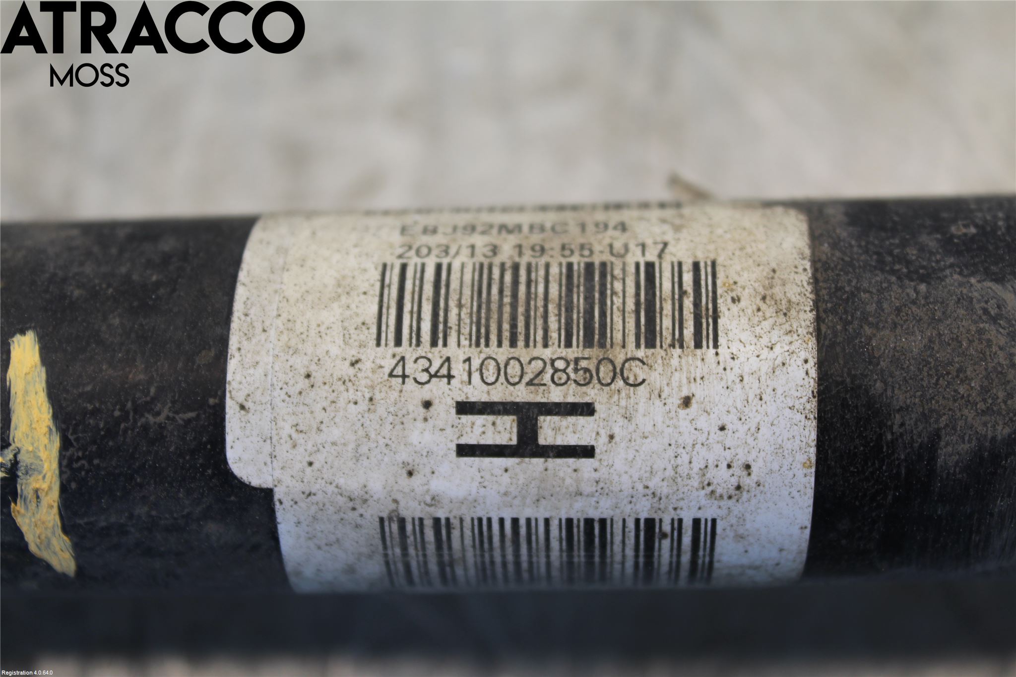 Toyota AURIS 13-19 Drivaksel Foran Kompl Høyre