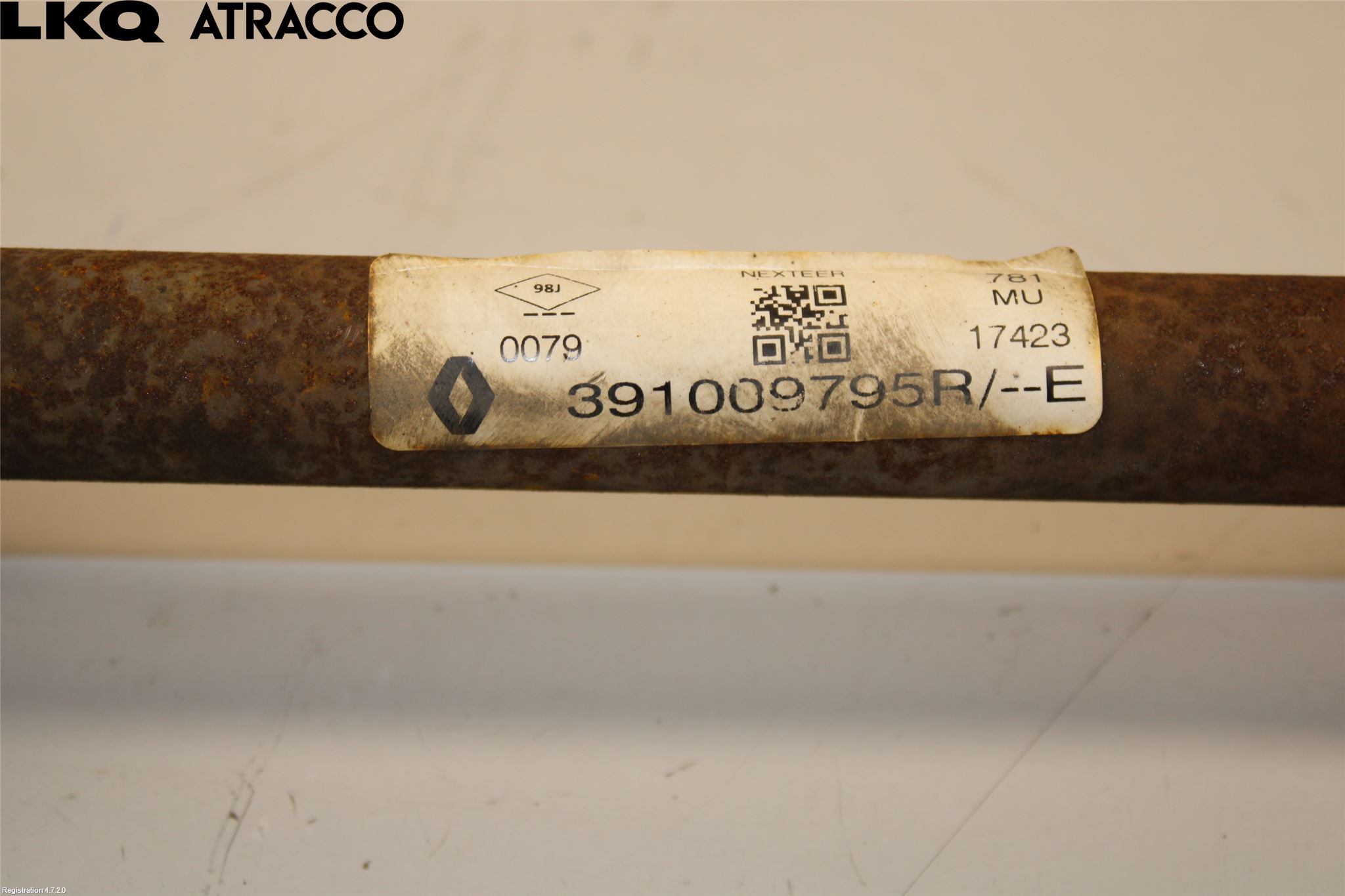 Biltillbehør-rekvisita Drivaksel Foran Kompl Høyre