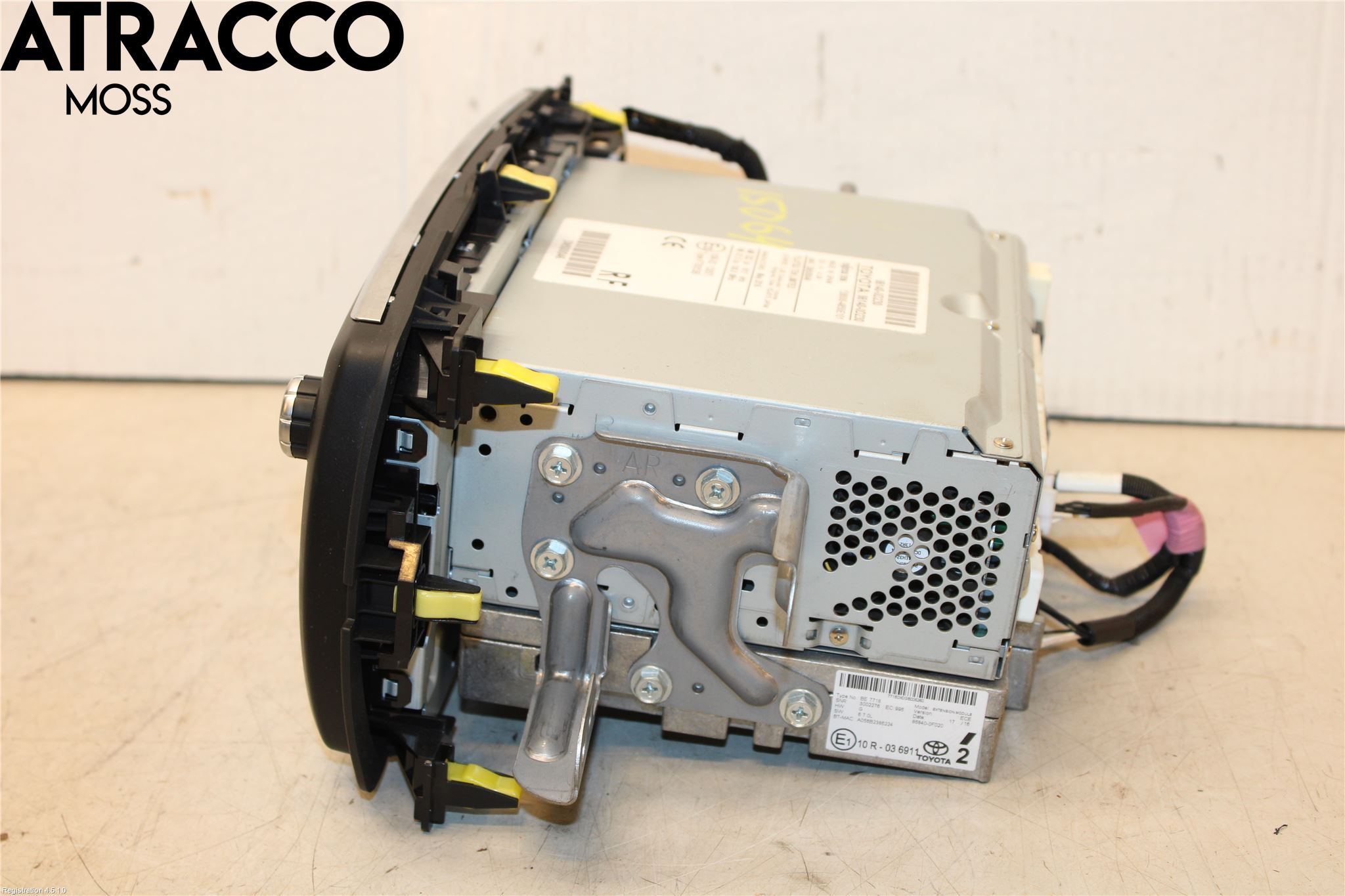 Toyota YARIS XP130 15-20 Stereo Radio Med Cd