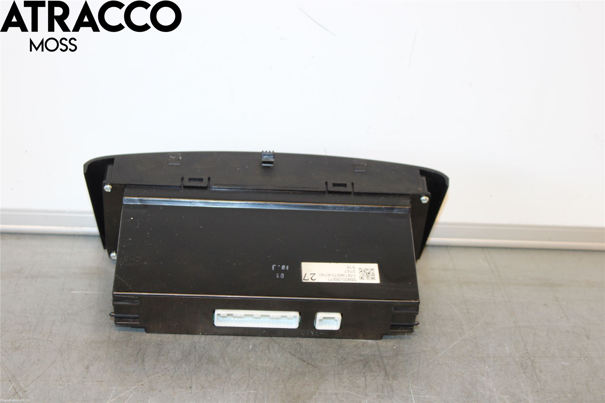 Toyota AVENSIS 07-08 Varme Ac Betjening-Display