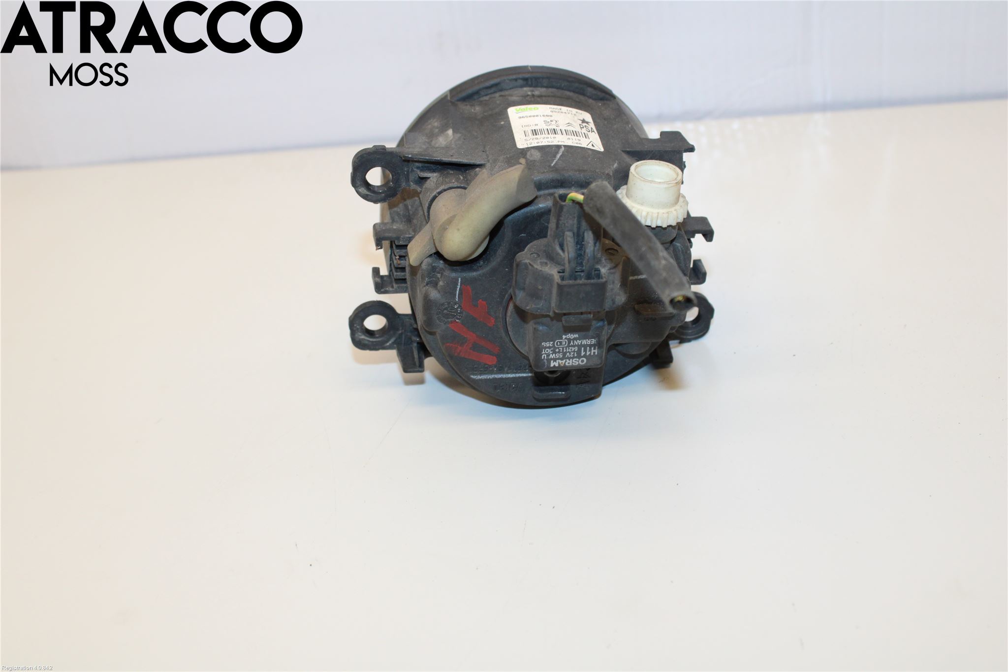 Citroen C4 II 11-18 Frontlykt-Kurve-Tåkelys