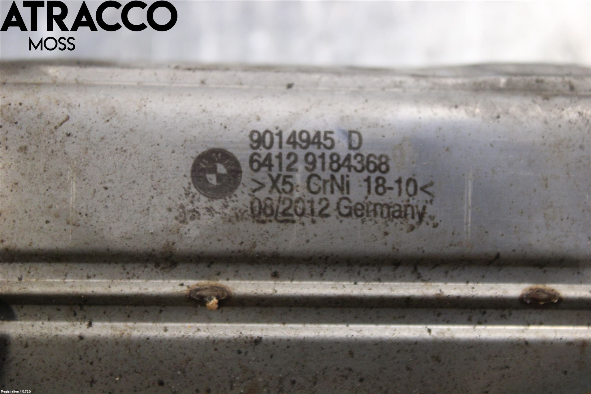 BMW 7 F01/02/03/04 09-15 Eksos - Lyddemper - Rør