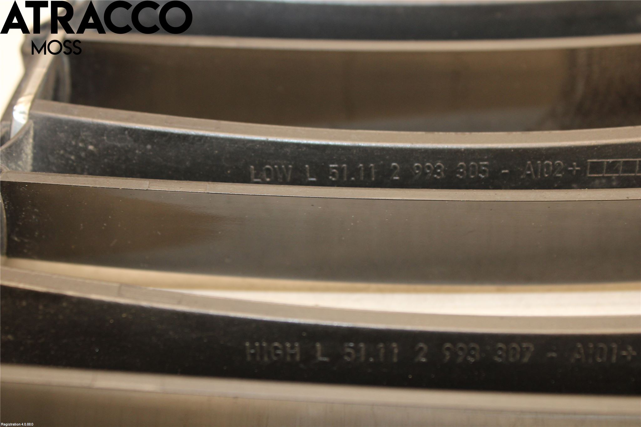 BMW X1 E84 10-15 Grilldel Venstre