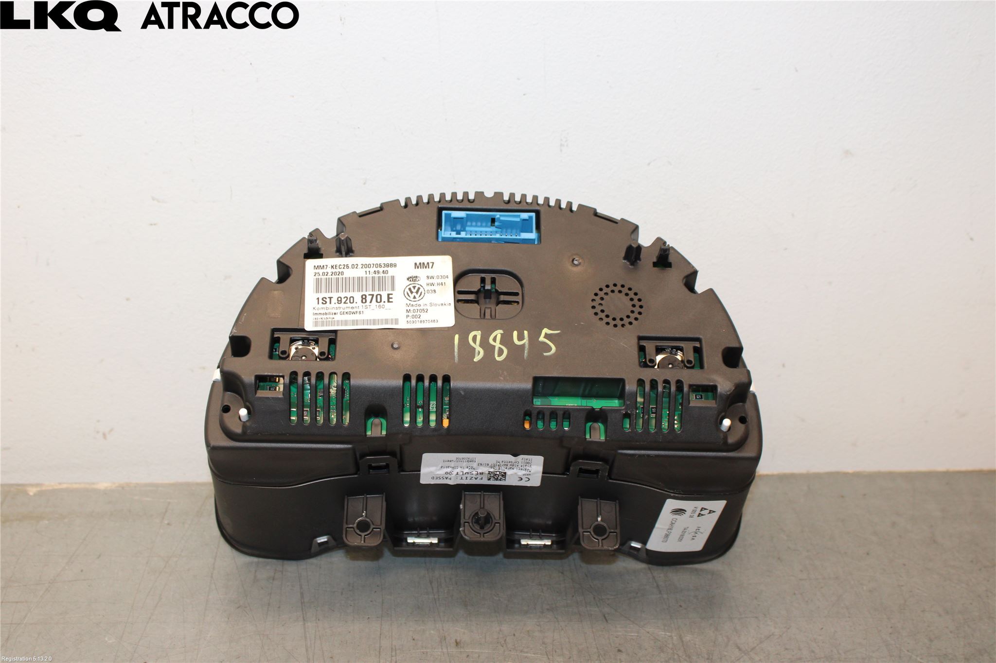 Skoda CITIGO / CITIGO E IV Instr Kombinert