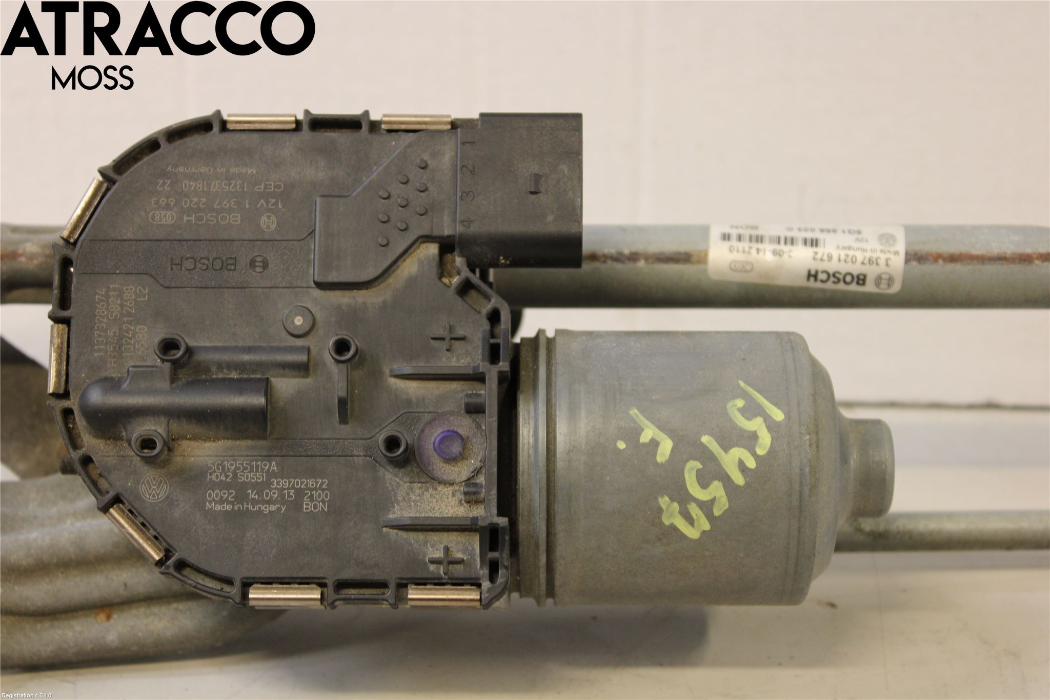 Volkswagen VW GOLF / E-GOLF VII 13-20 Viskermotor Frontrute