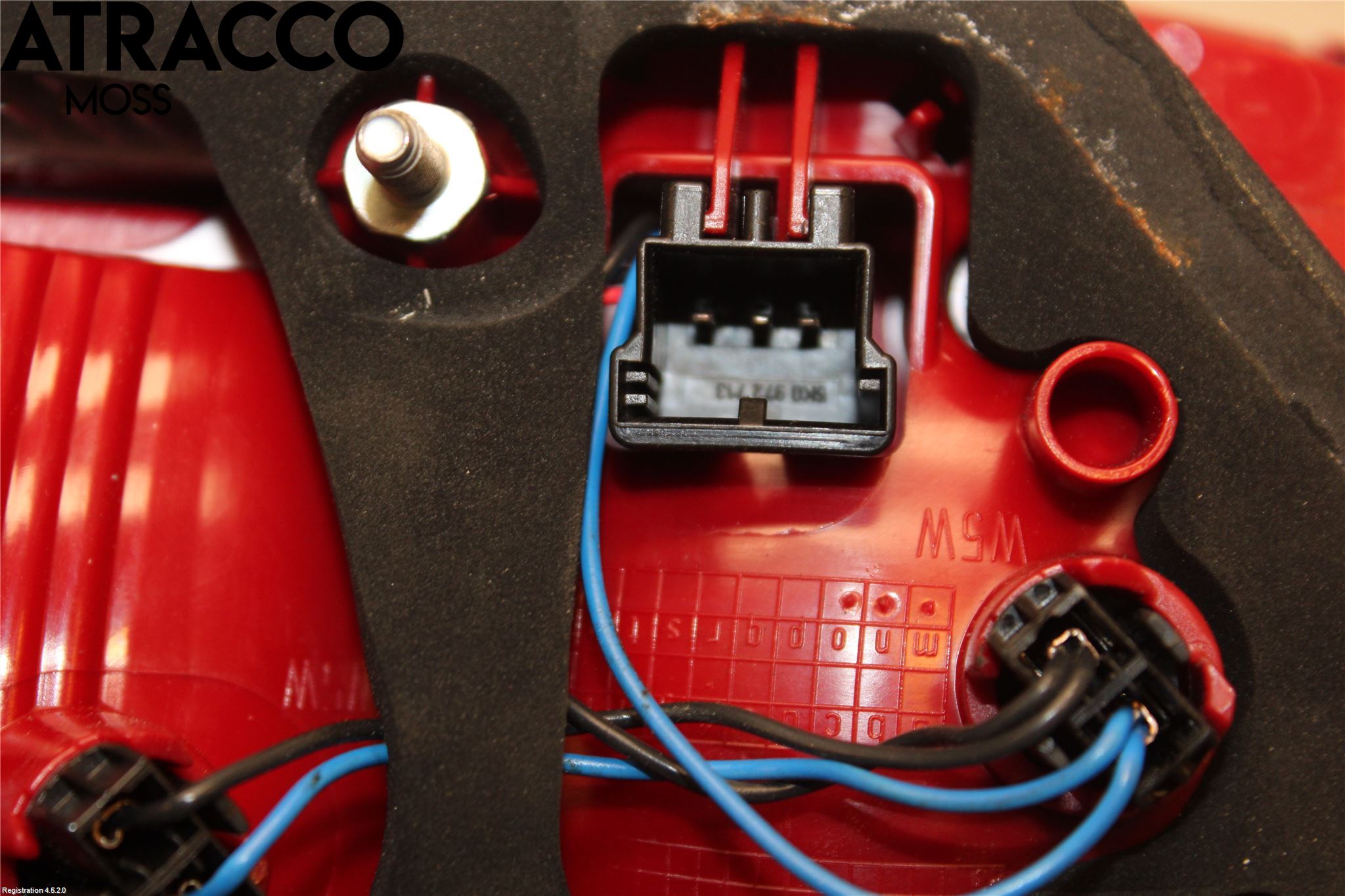 Volkswagen VW PASSAT 11-14 Baklykt Venstre  På Luke(Indre