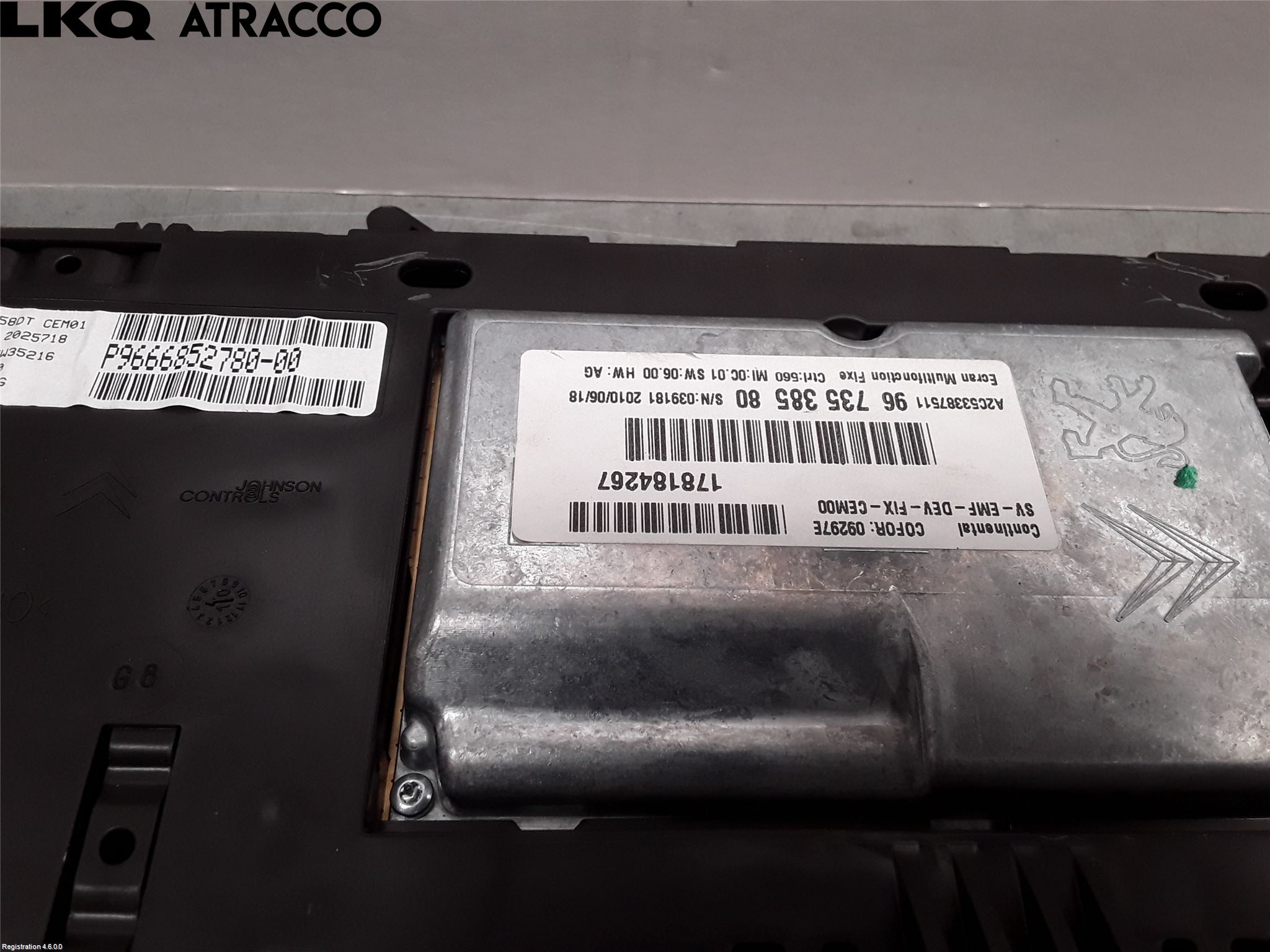 Citroen C4 GRAND PICASSO 07-13 Multifunktionsdisplay