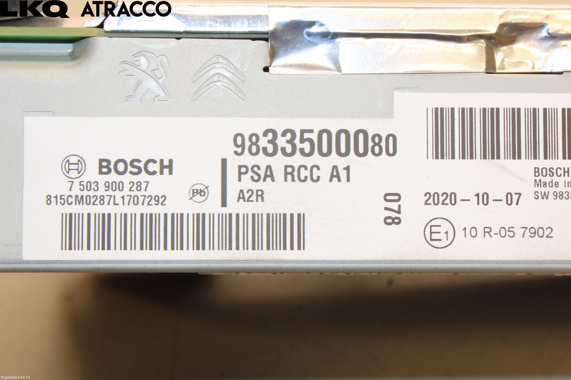 Toyota PROACE CITY 20- Stereo Radio