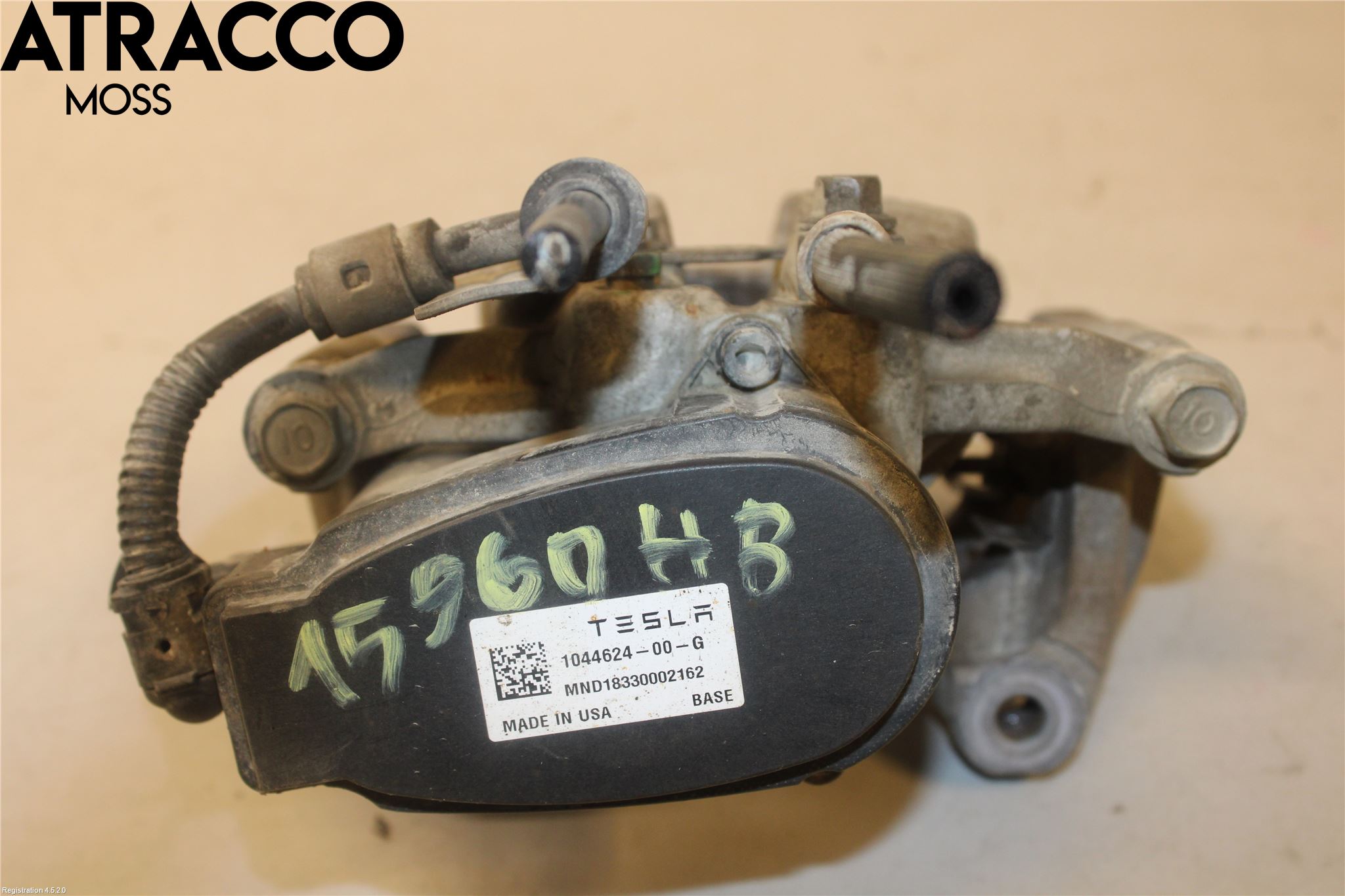 Tesla MODEL 3 17- Bremsecaliper Bak Høyre