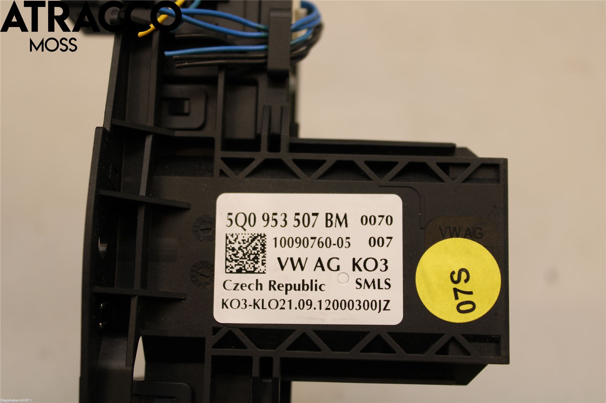 Volkswagen VW GOLF / E-GOLF VII 13-20 Bryter Ratt Kombi H Og V