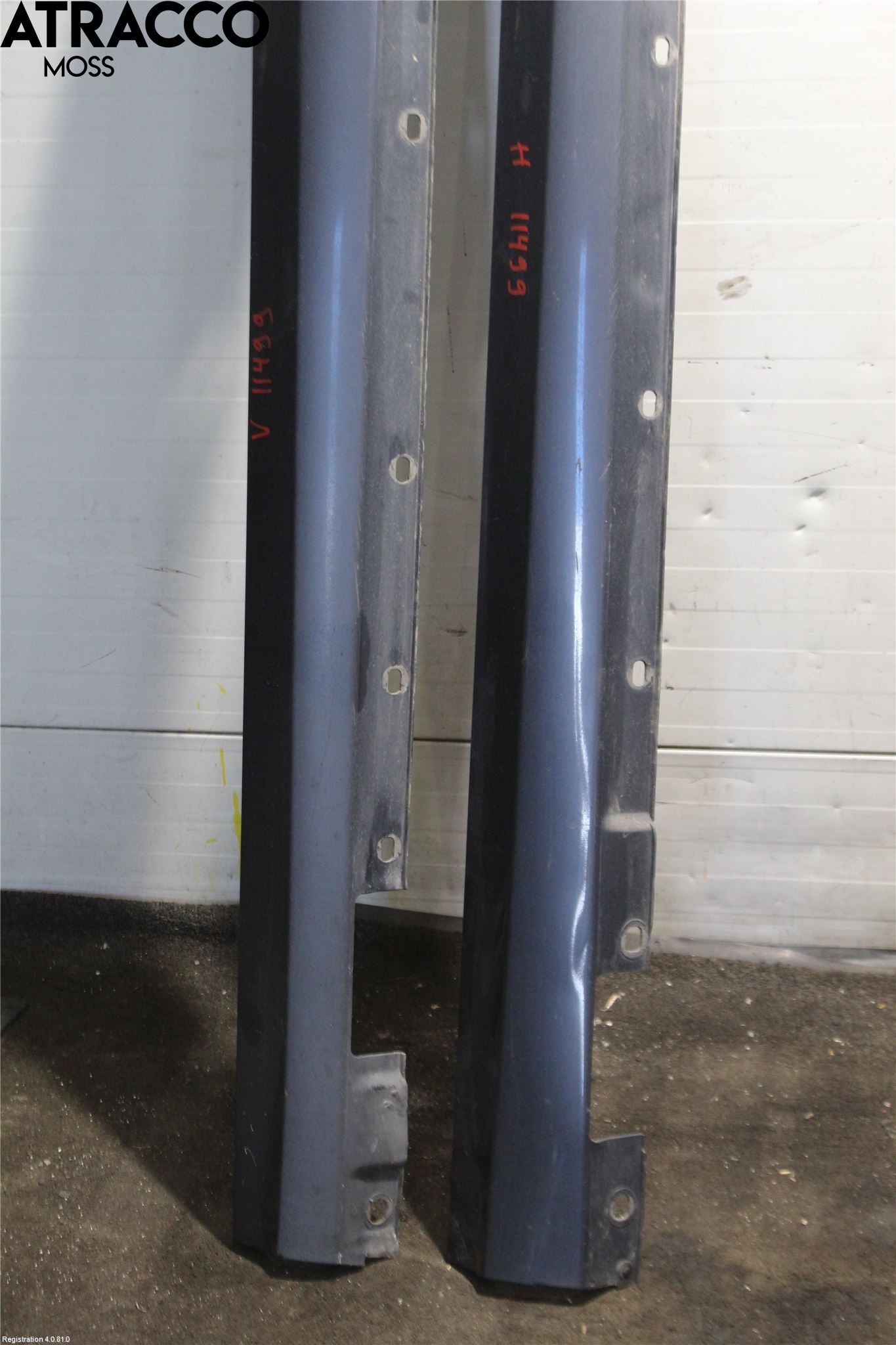 Mercedes-Benz MB C-KLASS (W204) 07-15 Sideskjørt - Sett