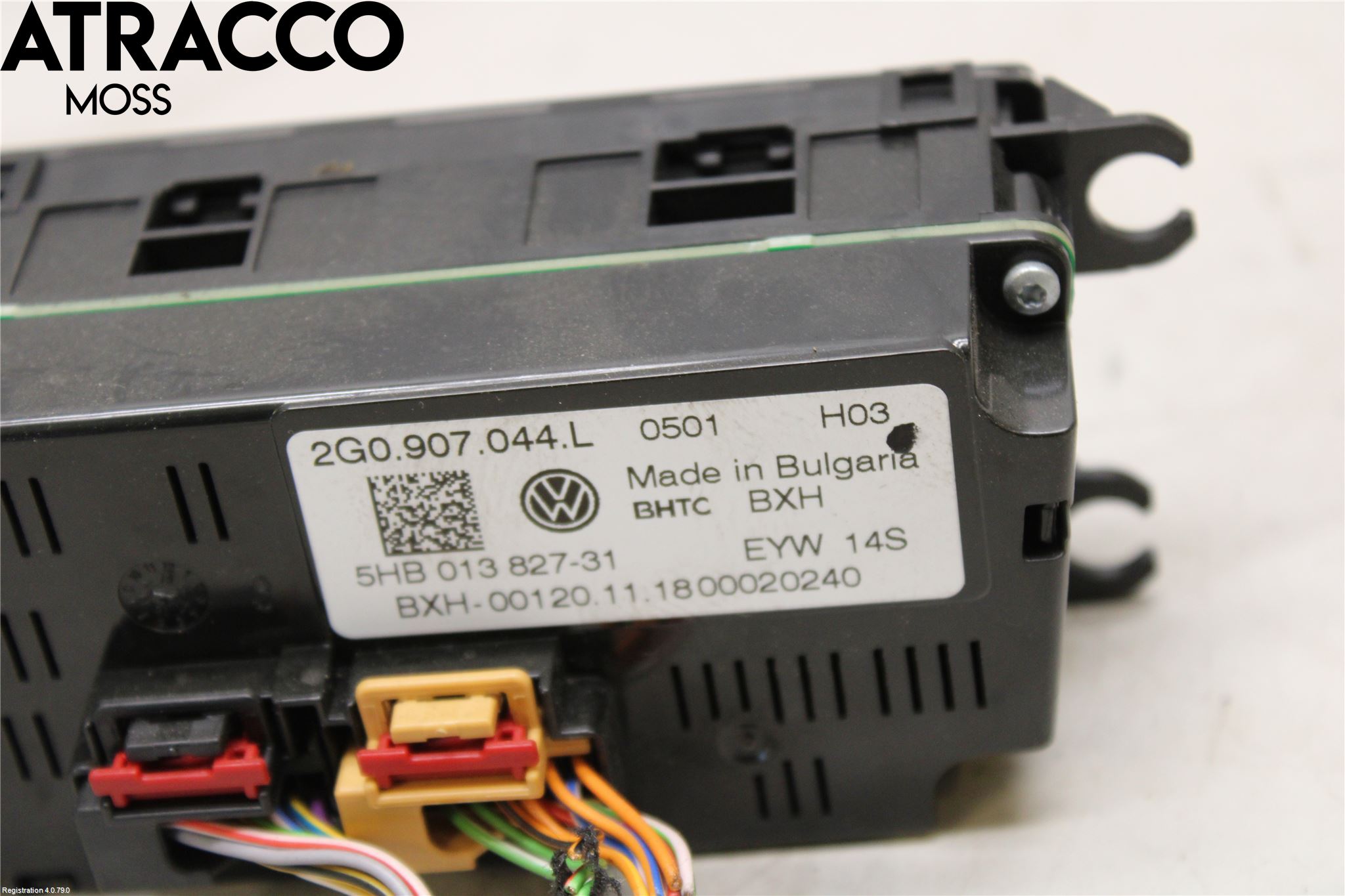 Volkswagen VW POLO VI 18->> Varme Ac Betjening-Display